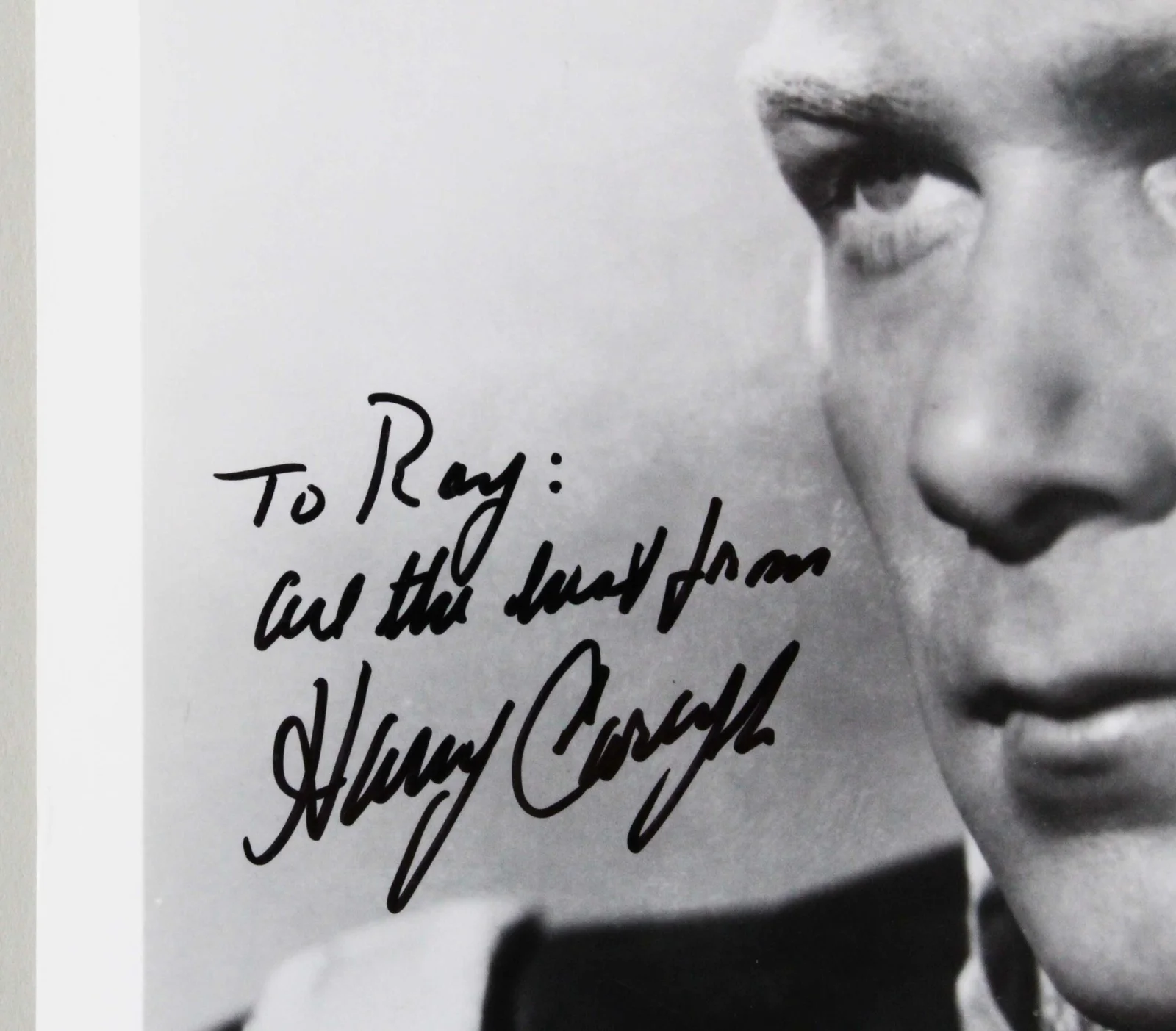 Harry Carey Jr. Signed Photo 8x10 - COA JSA, image 2
