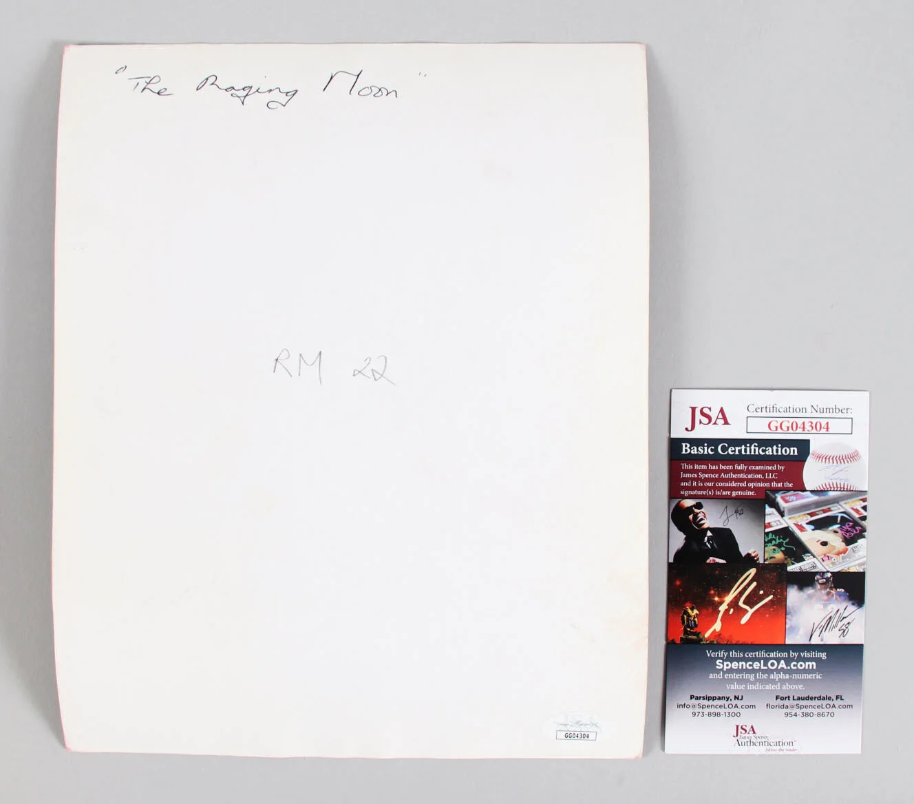 Malcolm McDowell Signed Photo 8x10 - COA JSA, image 3