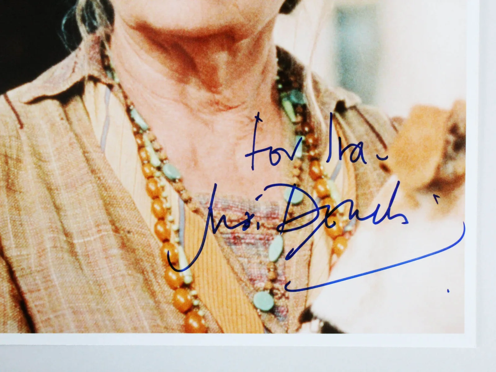 Judi Dench Signed Photo 8x10 - COA JSA, image 2