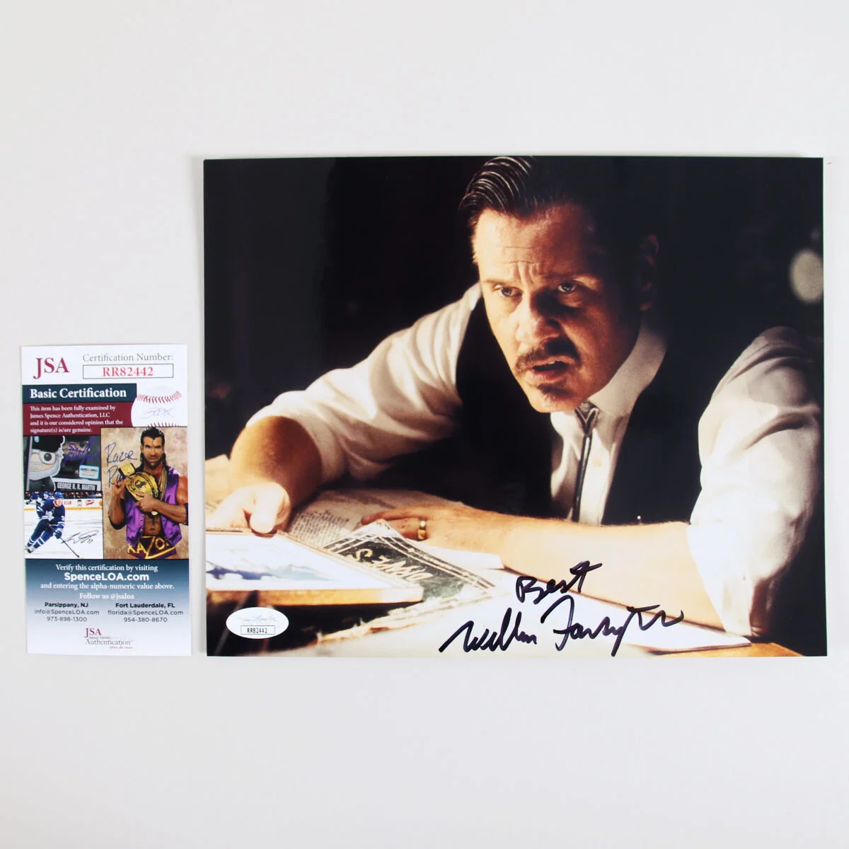 William Forsythe Signed Photo 8x10 - COA JSA, изображение 3