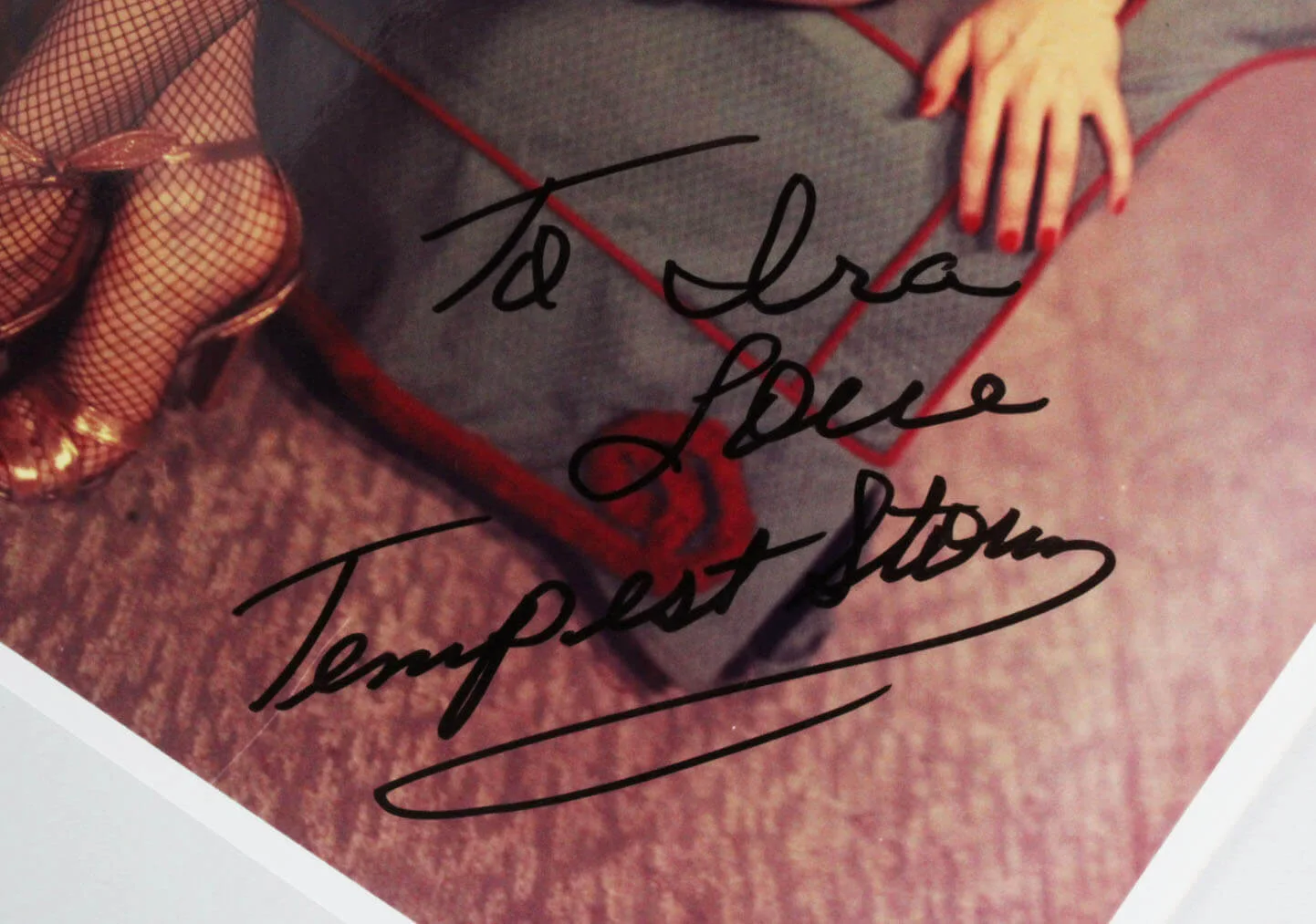 Tempest Storm Signed Photo 8x10 – COA JSA, image 2