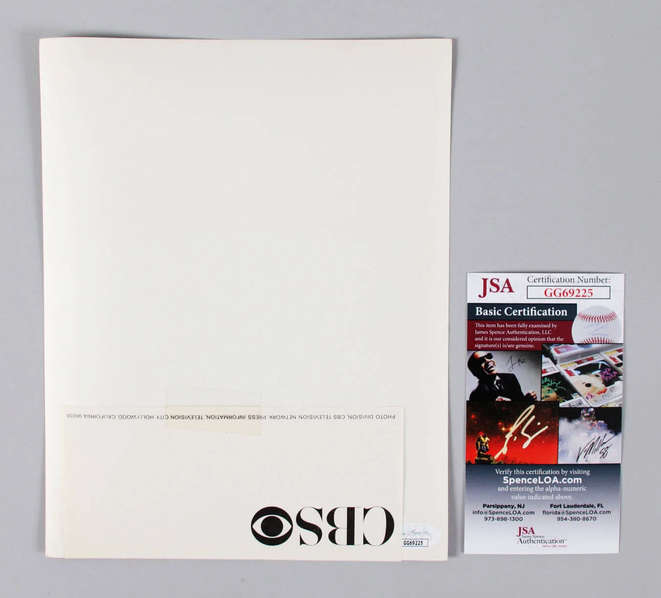 James Naughton Signed Photo 7x9 - COA JSA, image 3