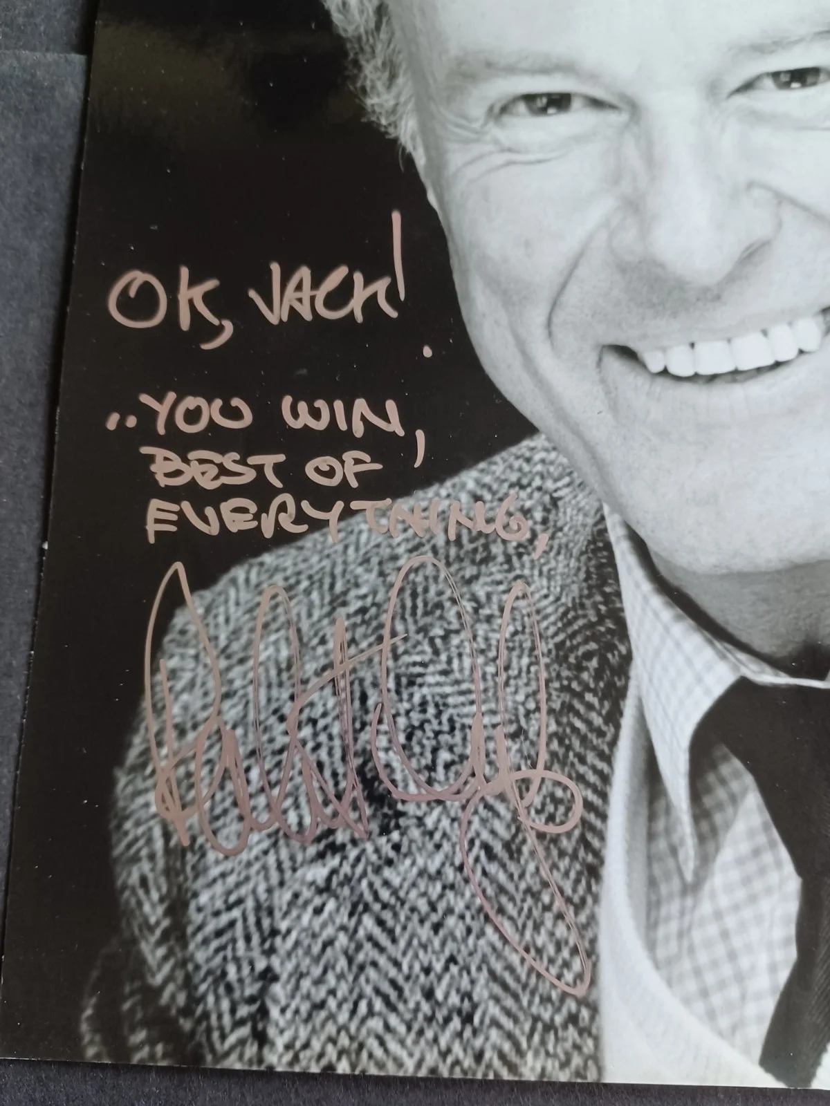 Robert Culp (d. 2010) Signed 7.5" x 10" Photo - I Spy, Greatest American Hero, image 2