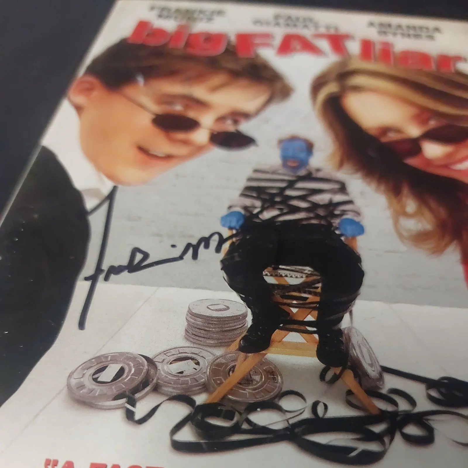 Frankie Muniz — Frankie Muniz Autographed Big Fat Liar DVD, image 2