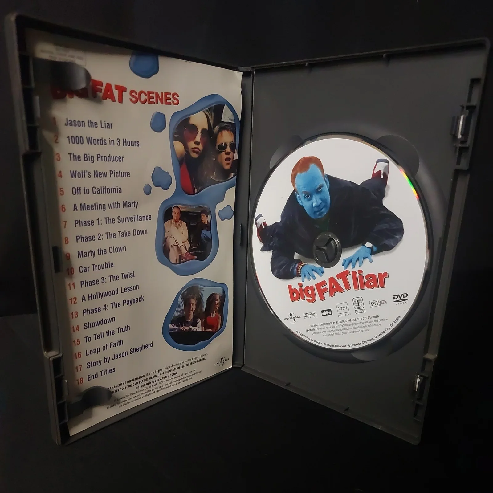Frankie Muniz — Frankie Muniz Autographed Big Fat Liar DVD, image 3