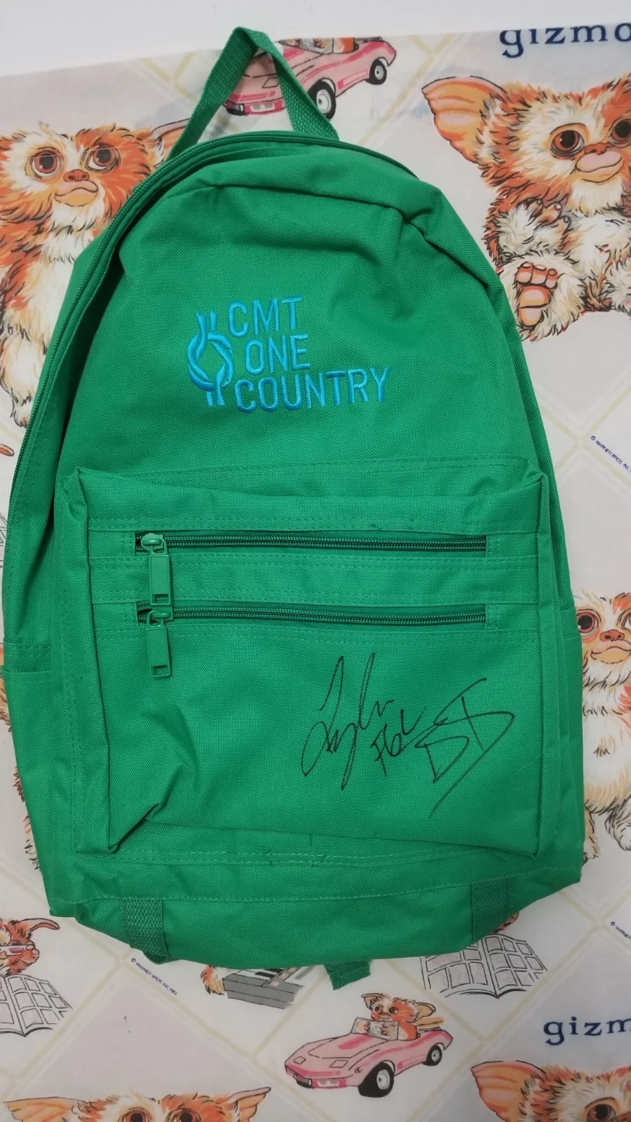 Tyler Hubbard, Brian Kelley — Signed Autographed One Country Backpack FGL TYLER & BRIAN Florida Georgia Line