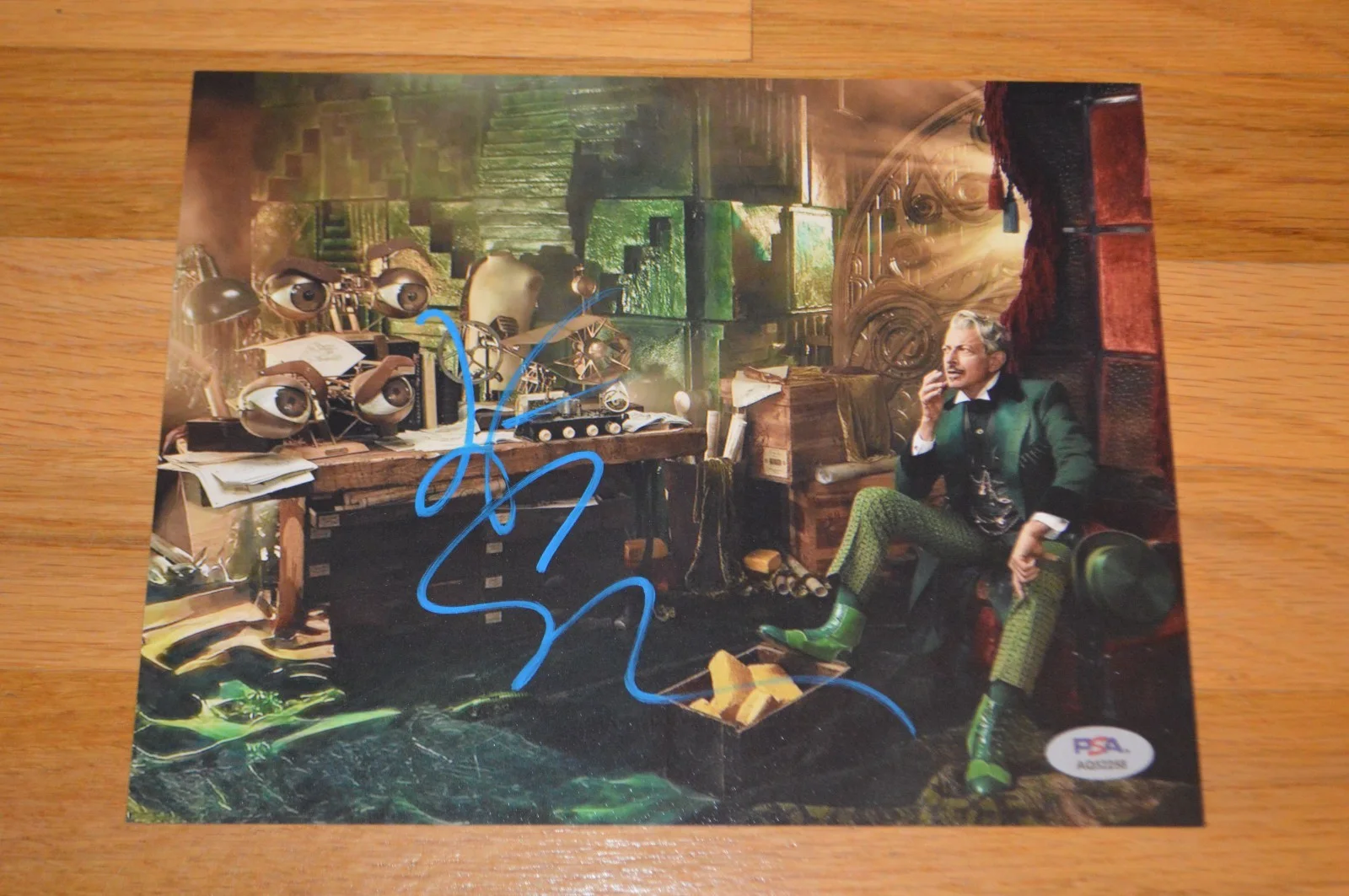 Jeff Goldblum — Jeff Goldblum Autographed "Wicked" 8x10 Color Photo with PSA Hologram, изображение 4
