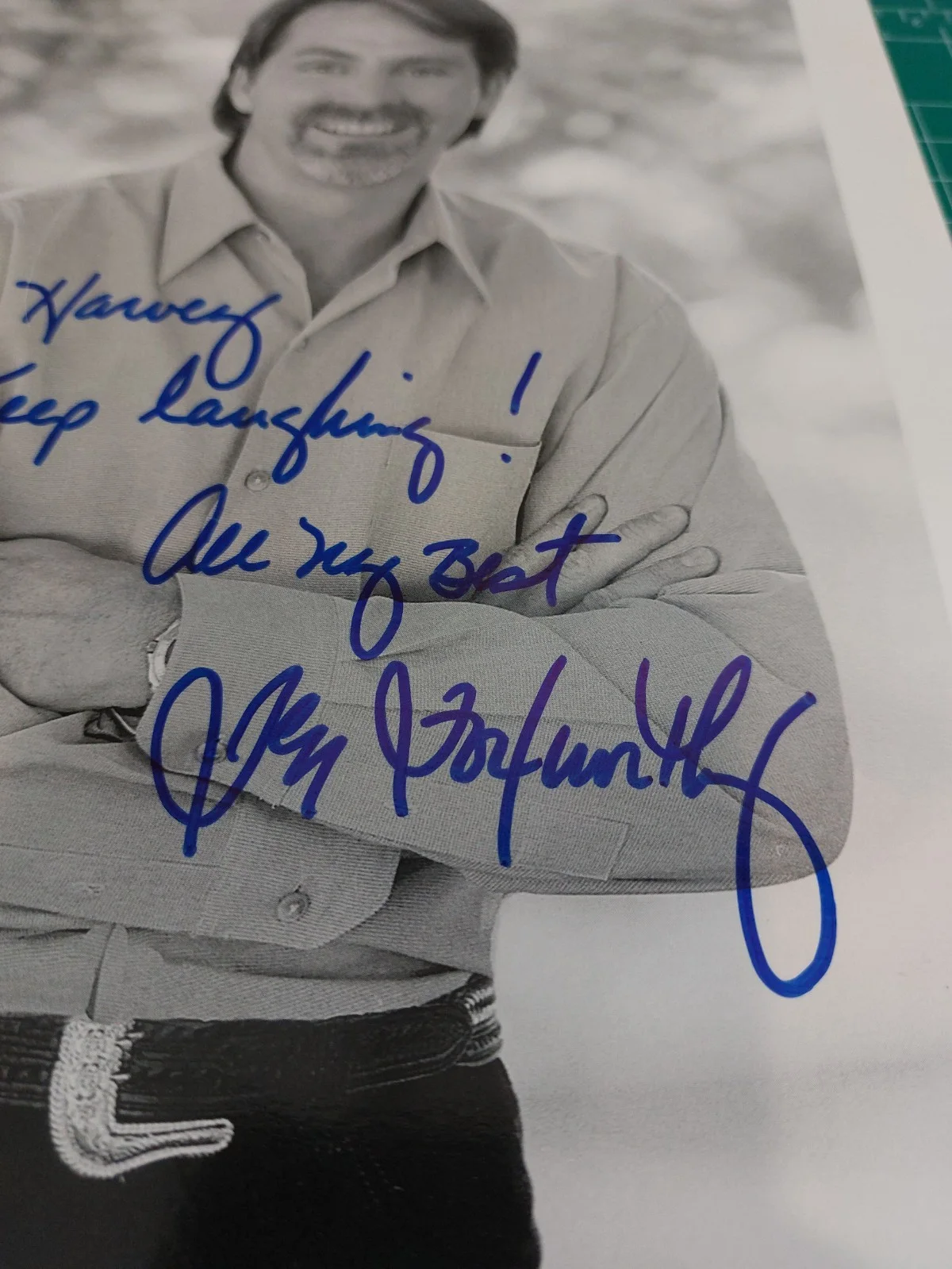 Jeff Foxworthy — JEFF FOXWORTHY Signed Autographed 8x10 Photo Personalized, image 2