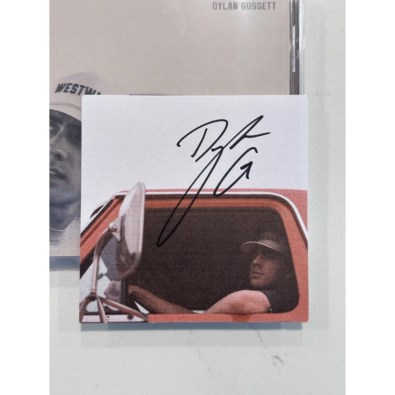 Dylan Gossett — Dylan Gossett Autographed Signed CD Westward #2, image 2
