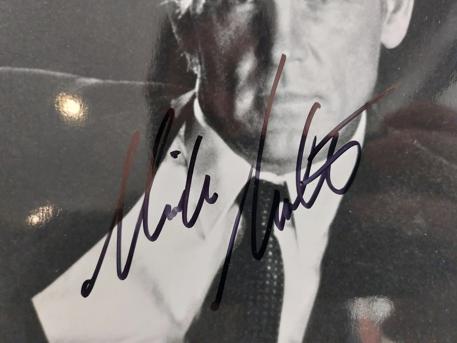 Nick Nolte — NICK NOLTE autographed b/w 8" X 10" photo Signed, image 2