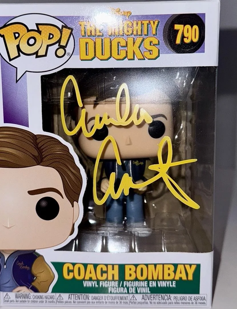 Emilio Estevez Signed Funko #790 "Coach Bombay" (The Mighty Ducks) - Beckett COA, image 2