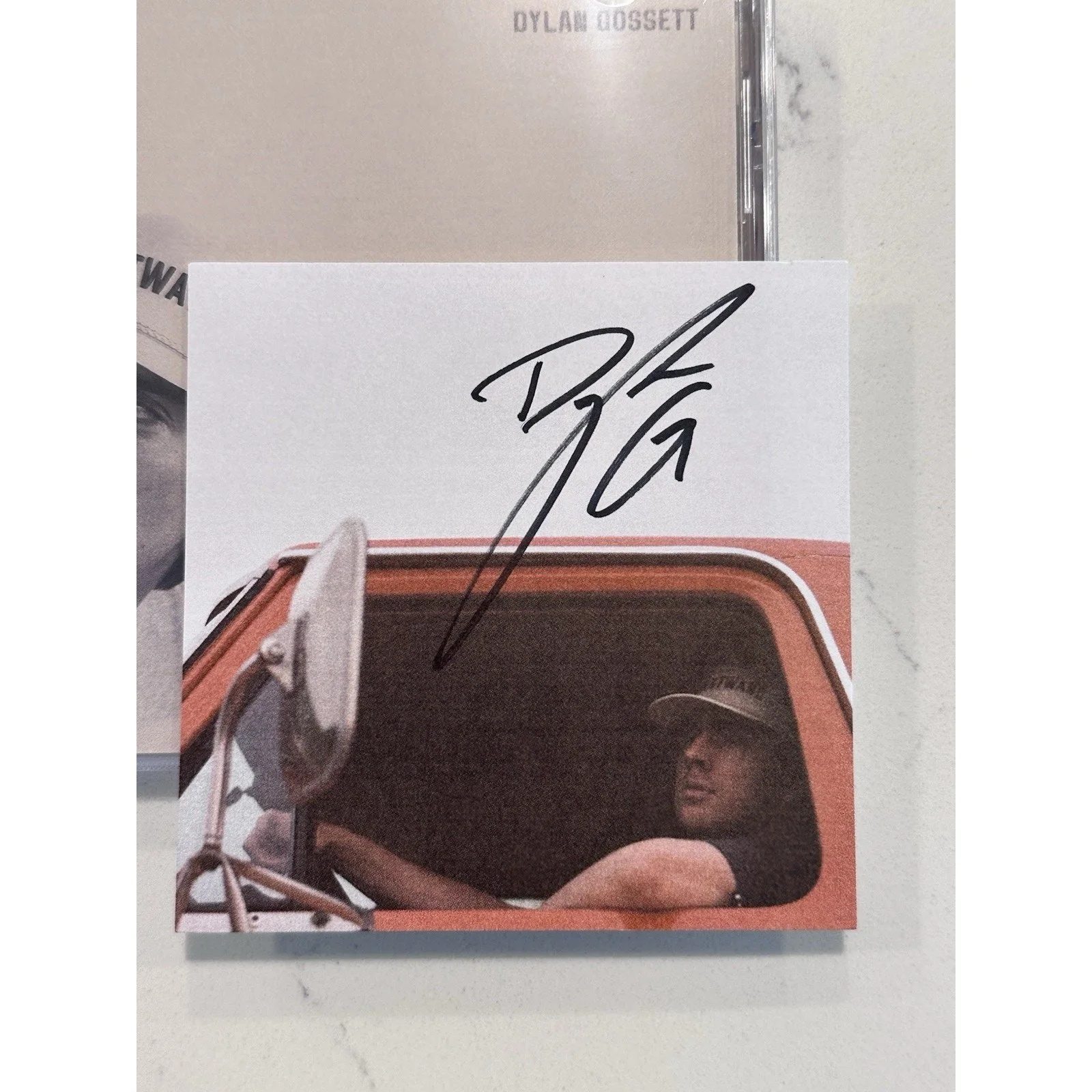 Dylan Gossett — Dylan Gossett Autographed Signed CD Westward #1, image 2