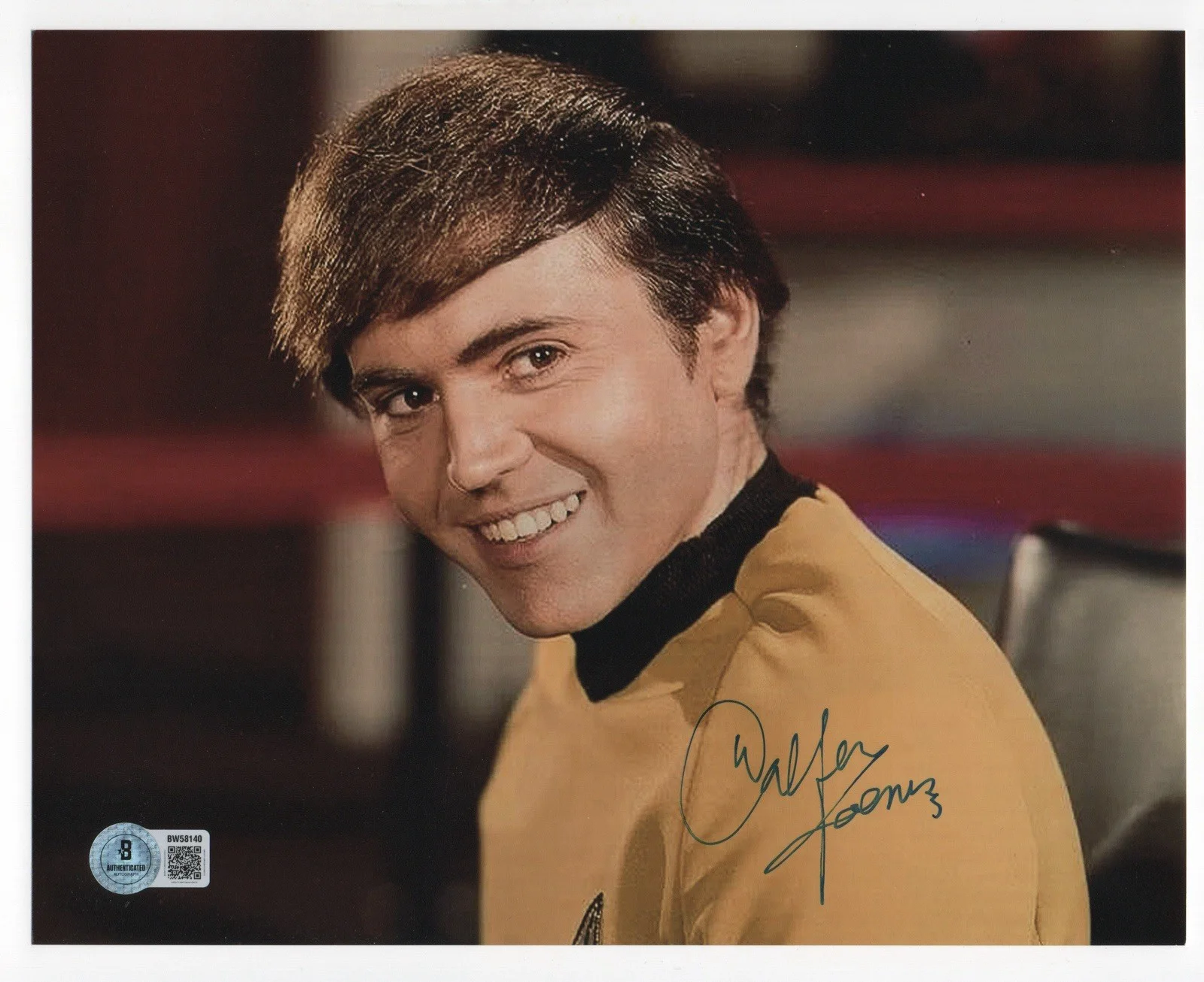 Walter Koenig — Walter Koenig autographed signed 8x10 photo Beckett BAS COA Ensign Pavel Chekov