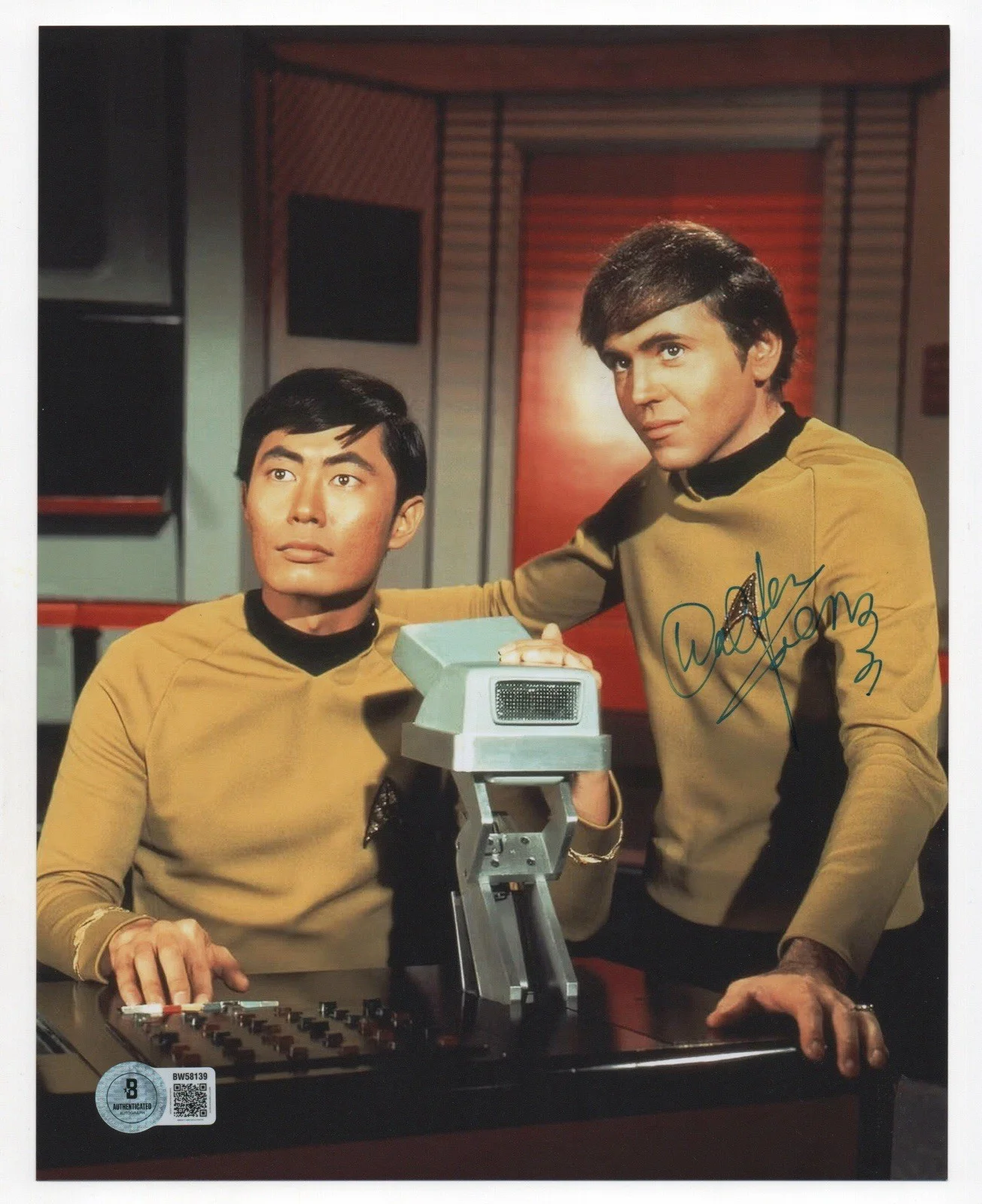Walter Koenig — Walter Koenig autographed signed 8x10 photo Beckett BAS COA Ensign Pavel Chekov