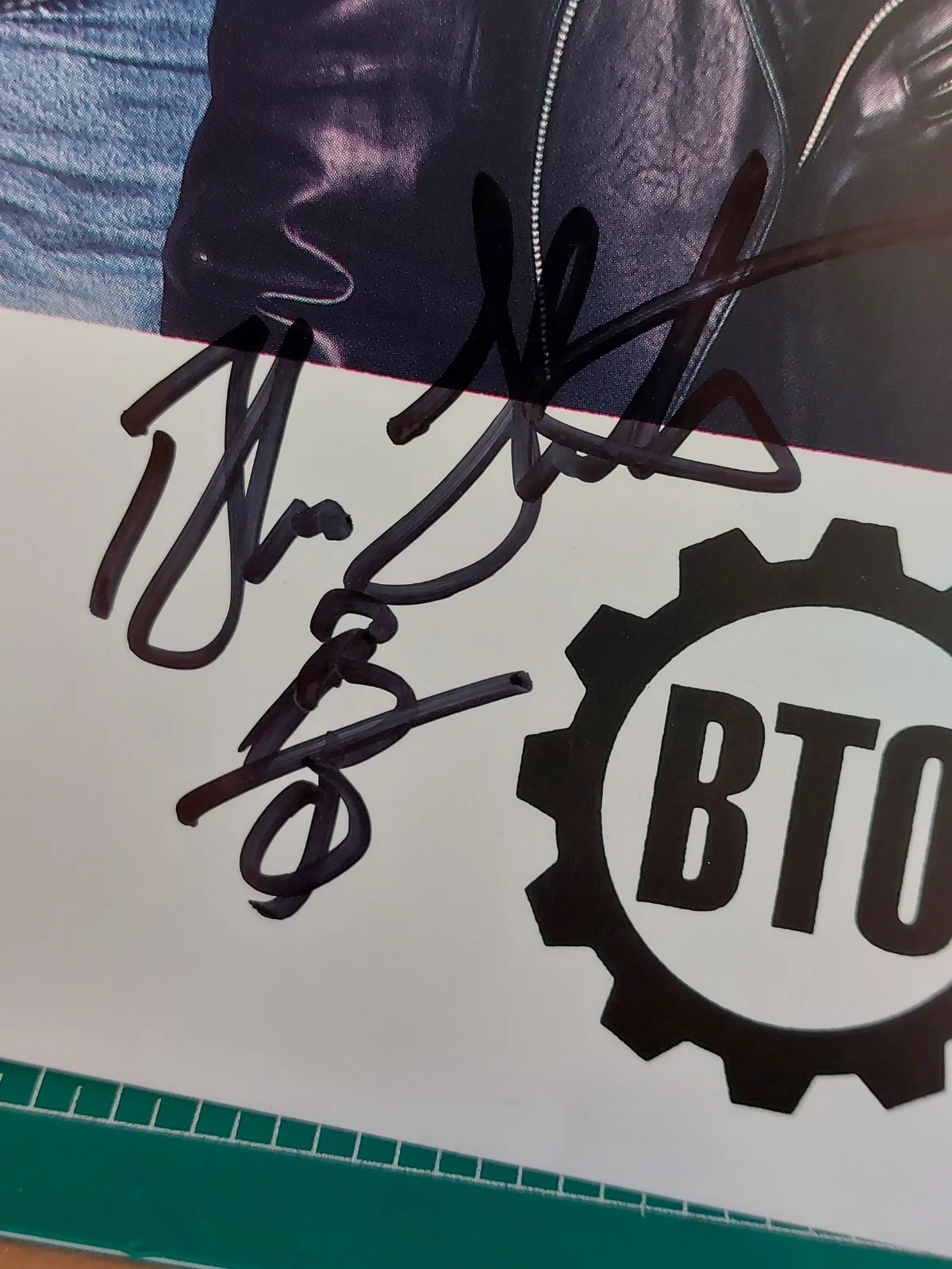 BTO Autograph x4 Band Signed 8x10 Photo Robin Bachman Turner Overdrive, image 4