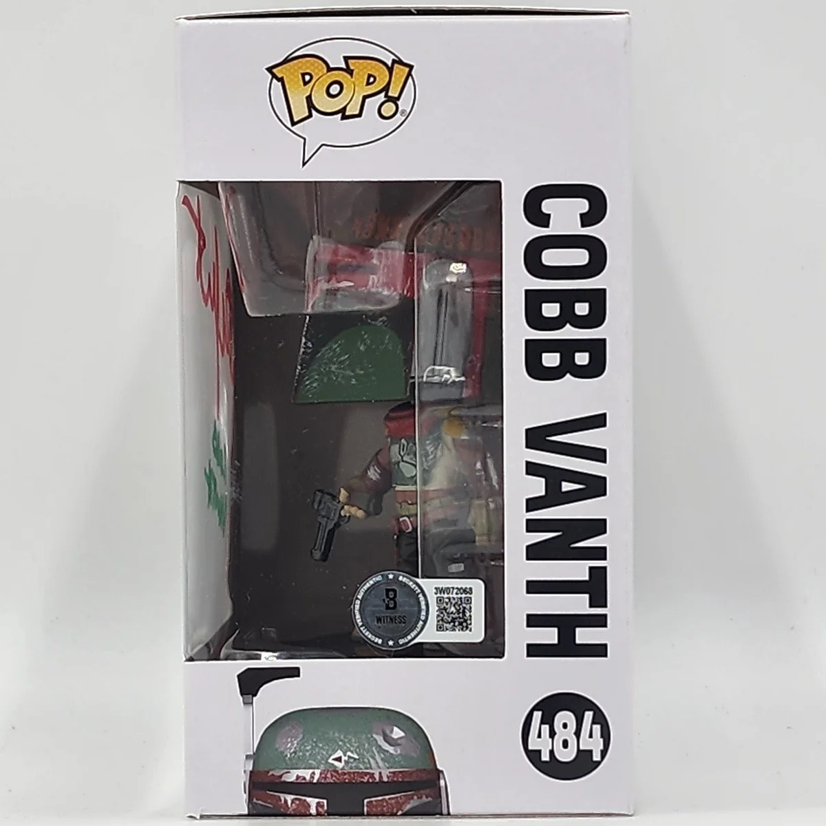 Timothy Olyphant — Timothy Olyphant Signed Star Wars Funko (484) w/ "Cobb Vanth" Added, изображение 4