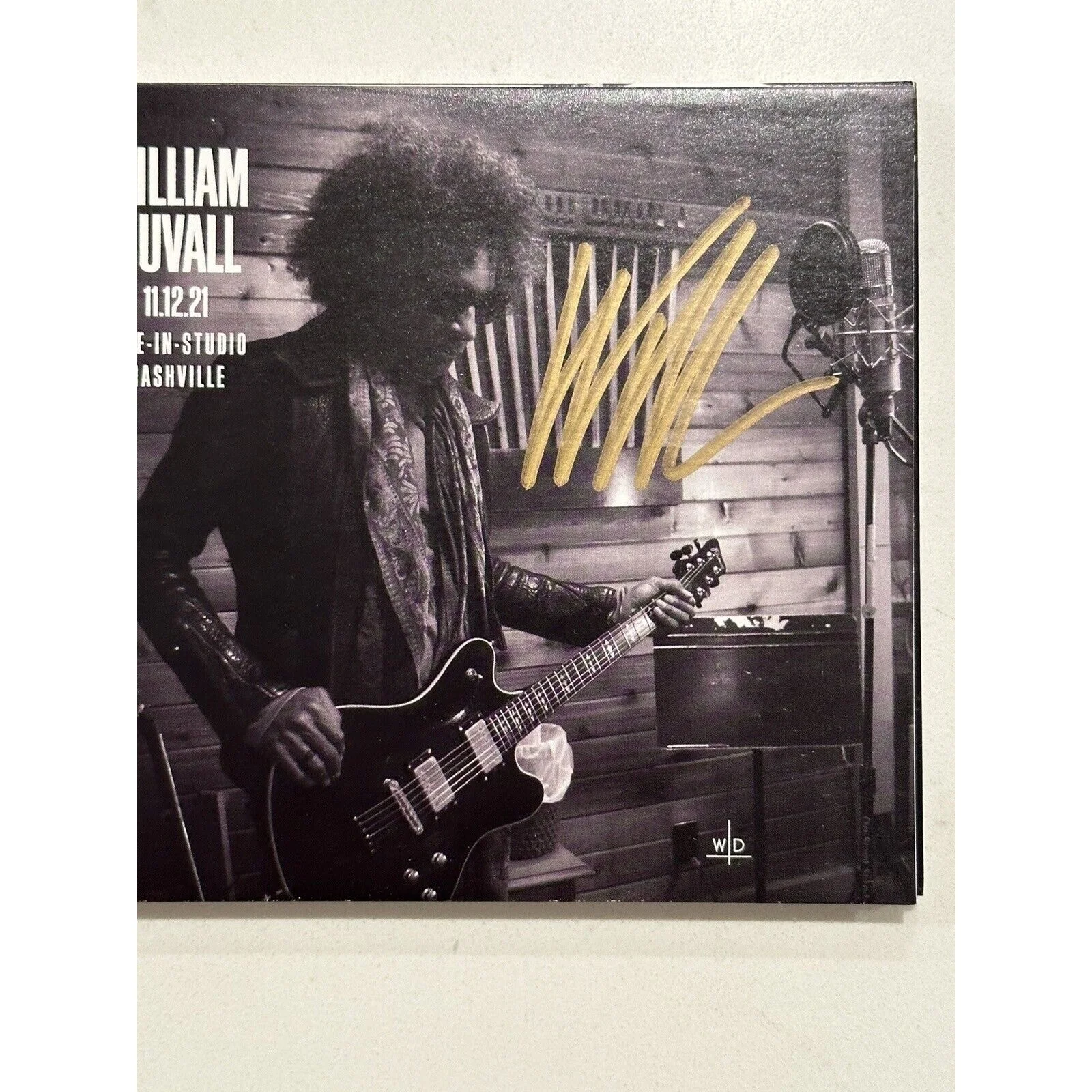 WILLIAM DUVALL signed autographed ONE ALONE CD Alice In Chains, image 3