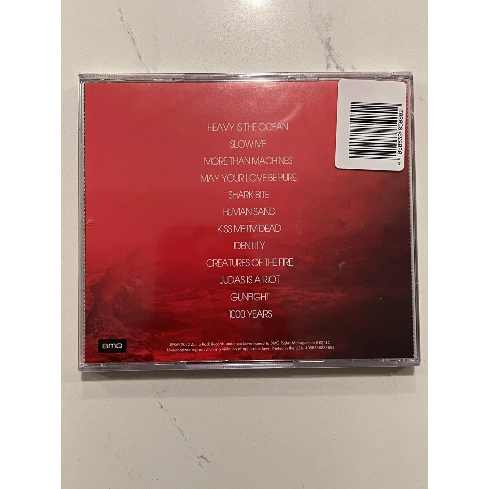 Gavin Rossdale signed BUSH The Art of Survival CD AUTOGRAPHED Auto Silver marker, image 5