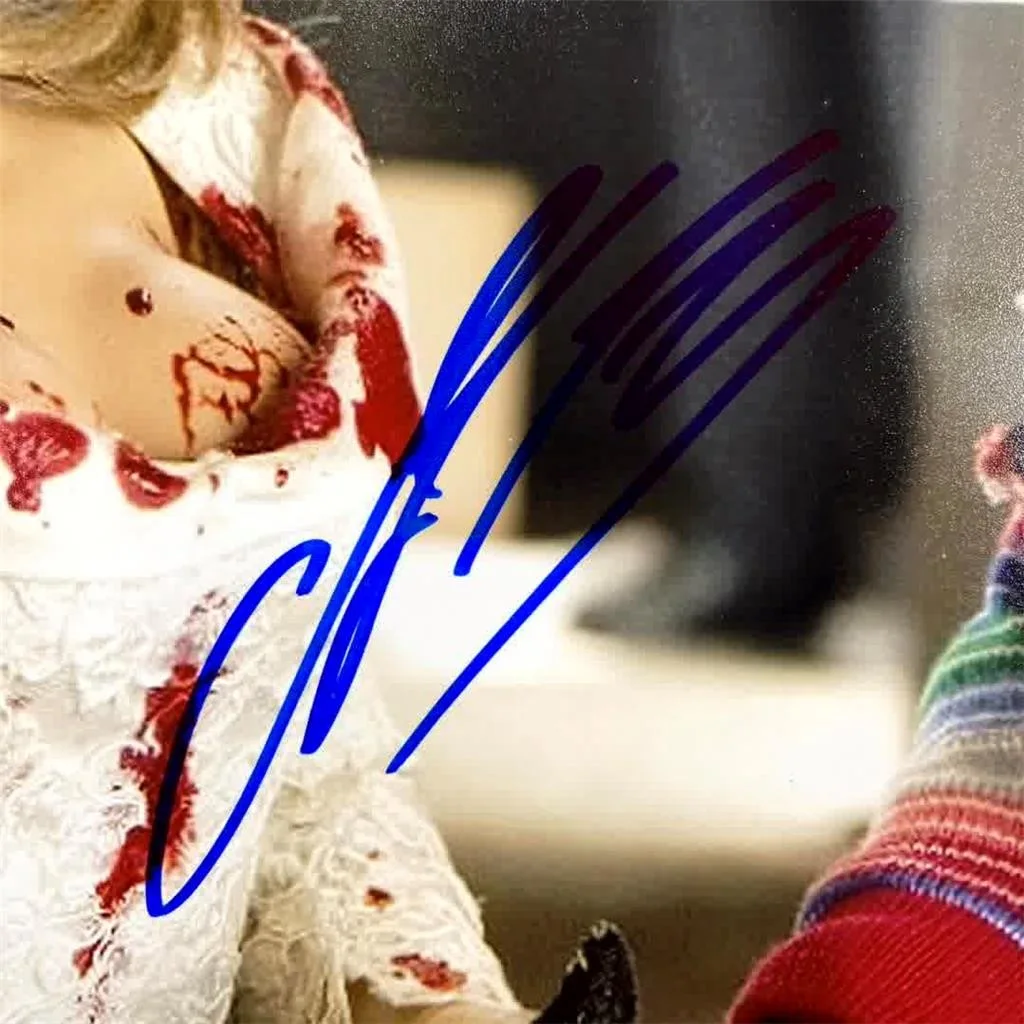 Jennifer Tilly signed Bride of Chucky 11x14 Photo Tiffany autograph (B) ~ JSA, изображение 2
