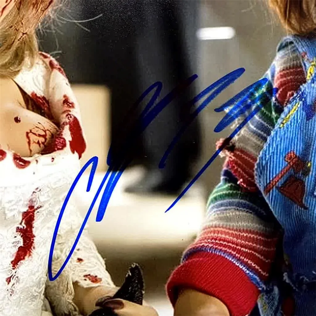 Jennifer Tilly signed Bride of Chucky 11x14 Photo Tiffany autograph (C) ~ JSA, изображение 2