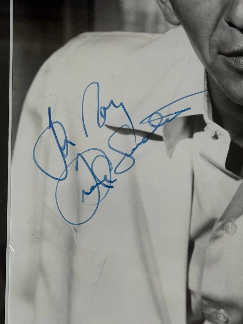 FRANK SINATRA signed Auto 8x10 Vintage Photo Autograph Framed RR Auction PSA COA, изображение 4
