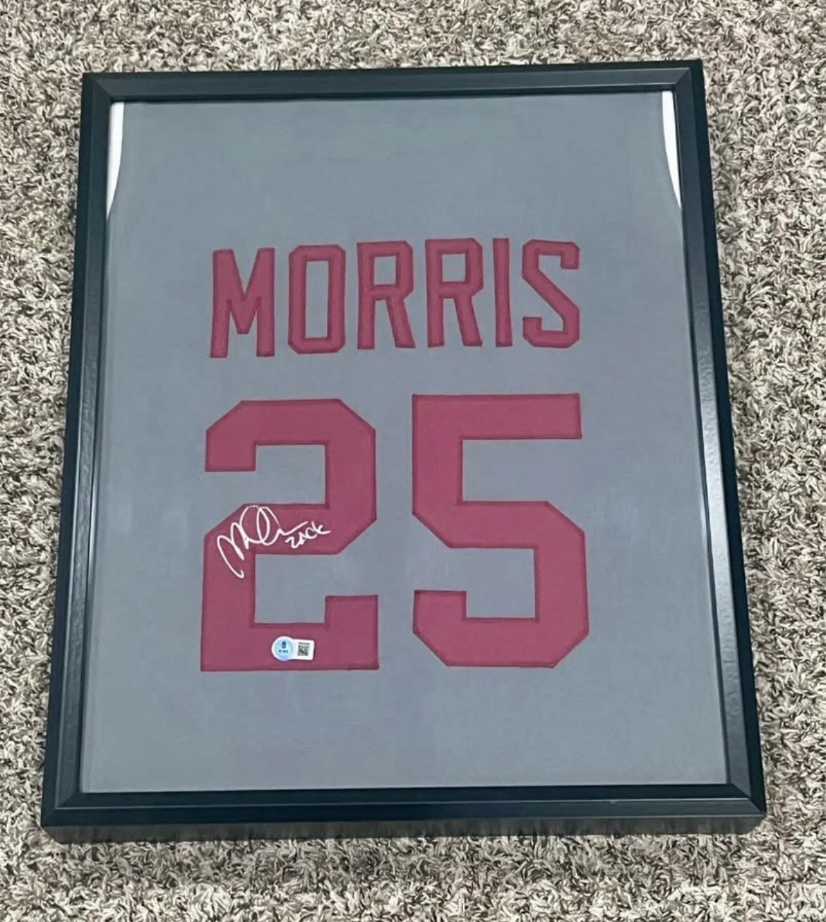 Mark-Paul Gosselaar — Mark-Paul Gosselaar Saved By The Bell signed Bayside Framed Jersey Zack Morris, изображение 3