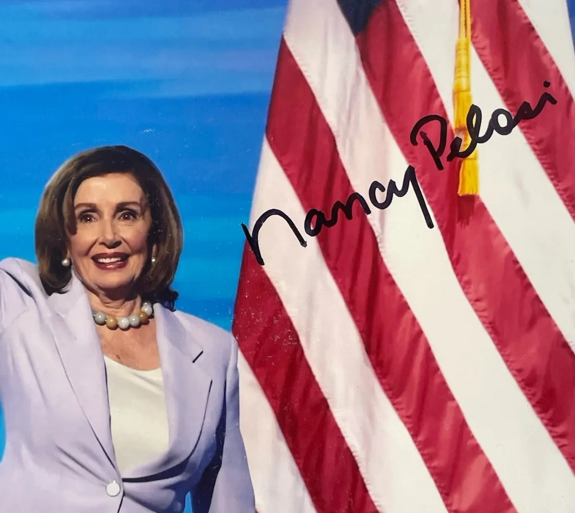 Nancy Pelosi — Nancy Pelosi Authentic Hand Signed 8x10 Photo Speaker Of The House, image 2