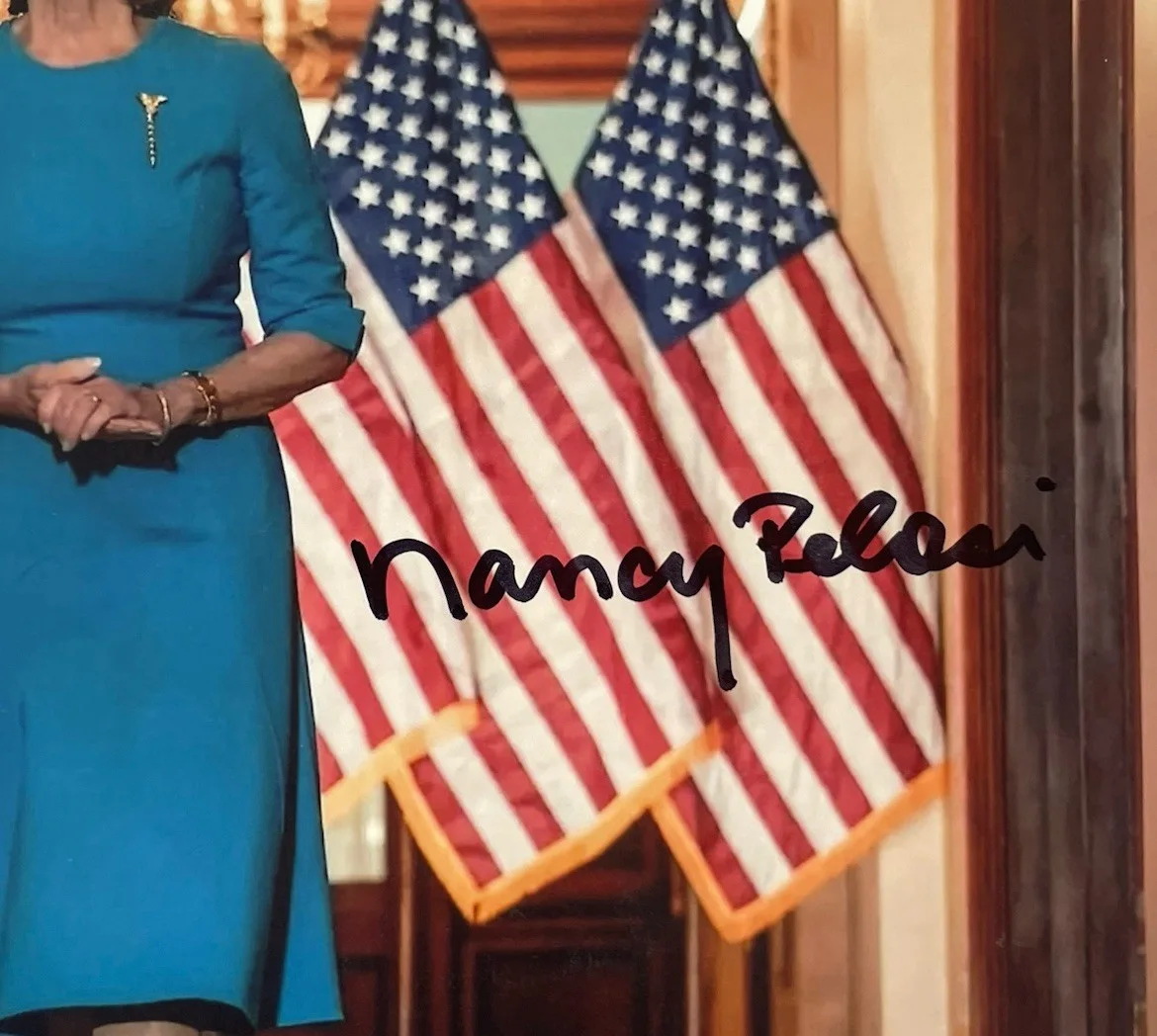 Nancy Pelosi — Nancy Pelosi Authentic Hand Signed 8x10 Photo Speaker Of The House, изображение 2