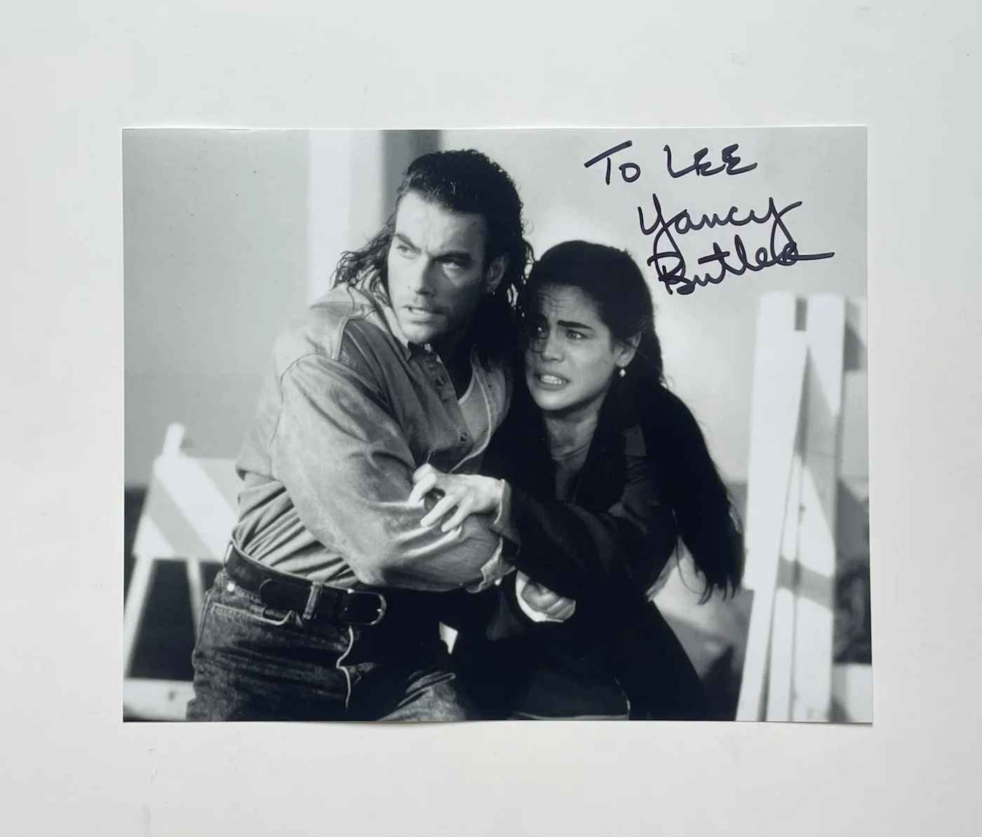 Yancy Butler — Yancy Butler Authentic Hand Signed 8x10 Photo Actress Hard Target Witchblade
