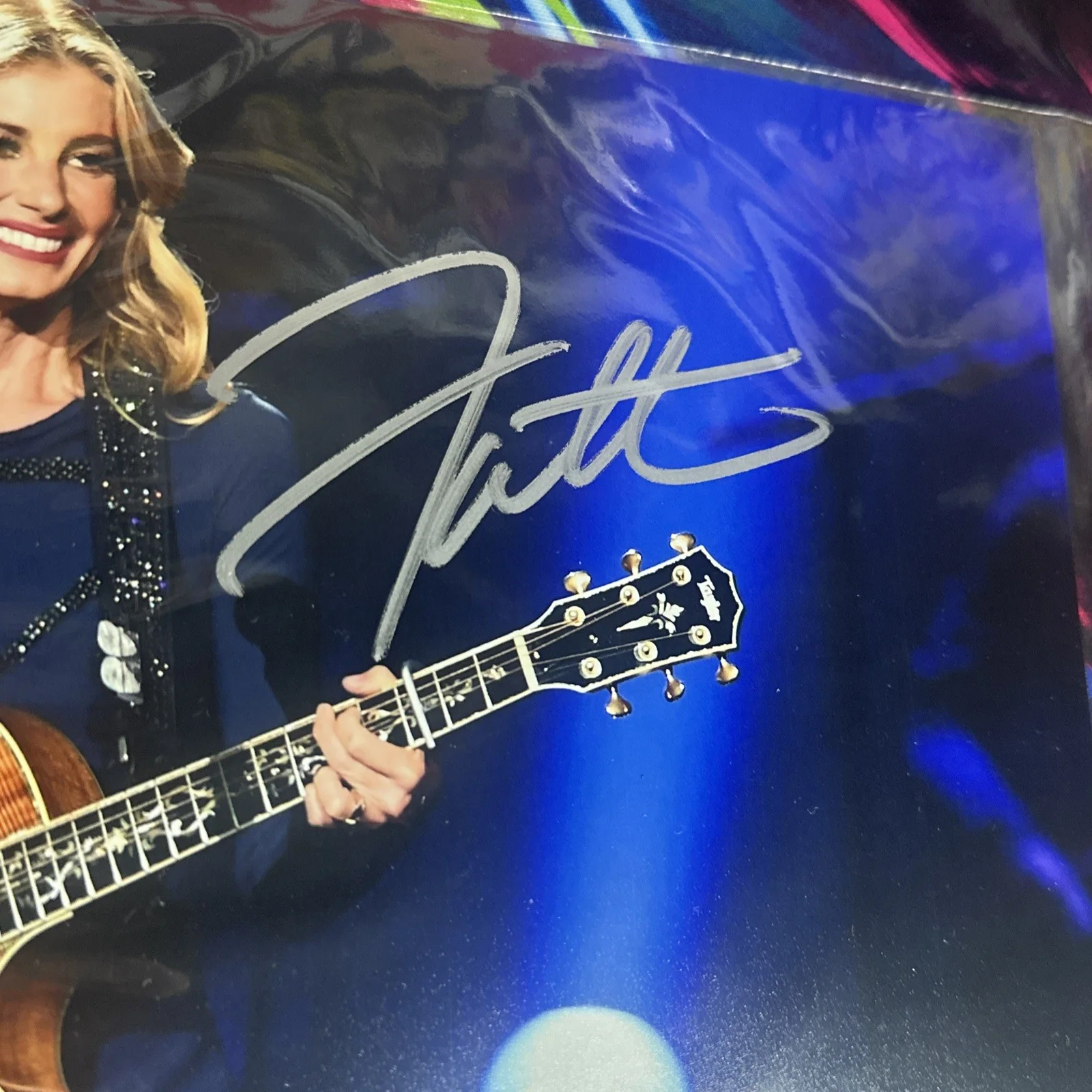 Faith Hill - Signed Auto - 8x10 Photo - With COA, image 2
