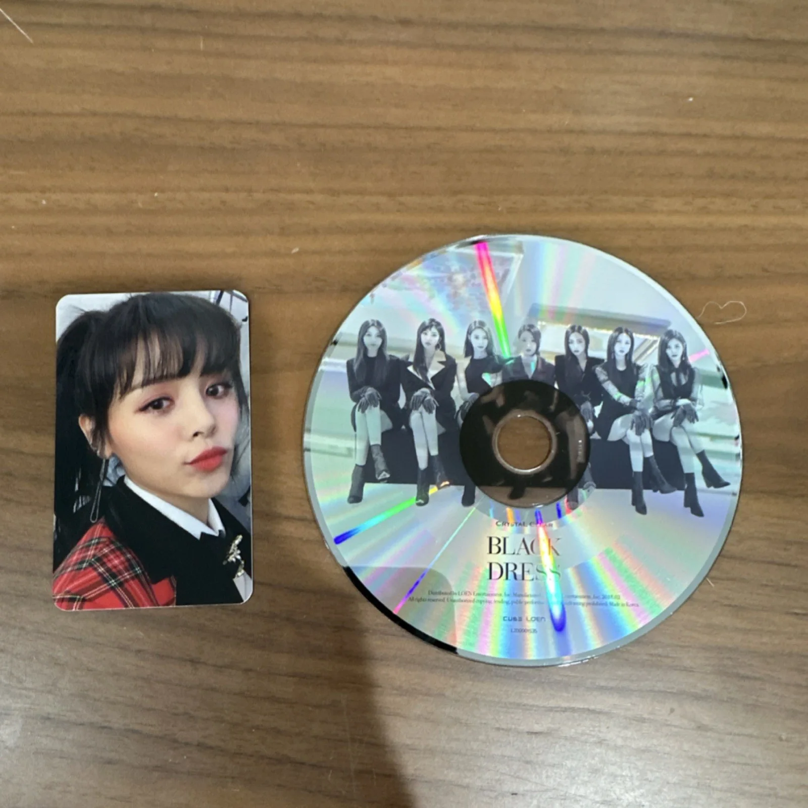CLC Black Dress 2018 Autographed Mini Album + Photo Cards Sorn Yeeun, изображение 3