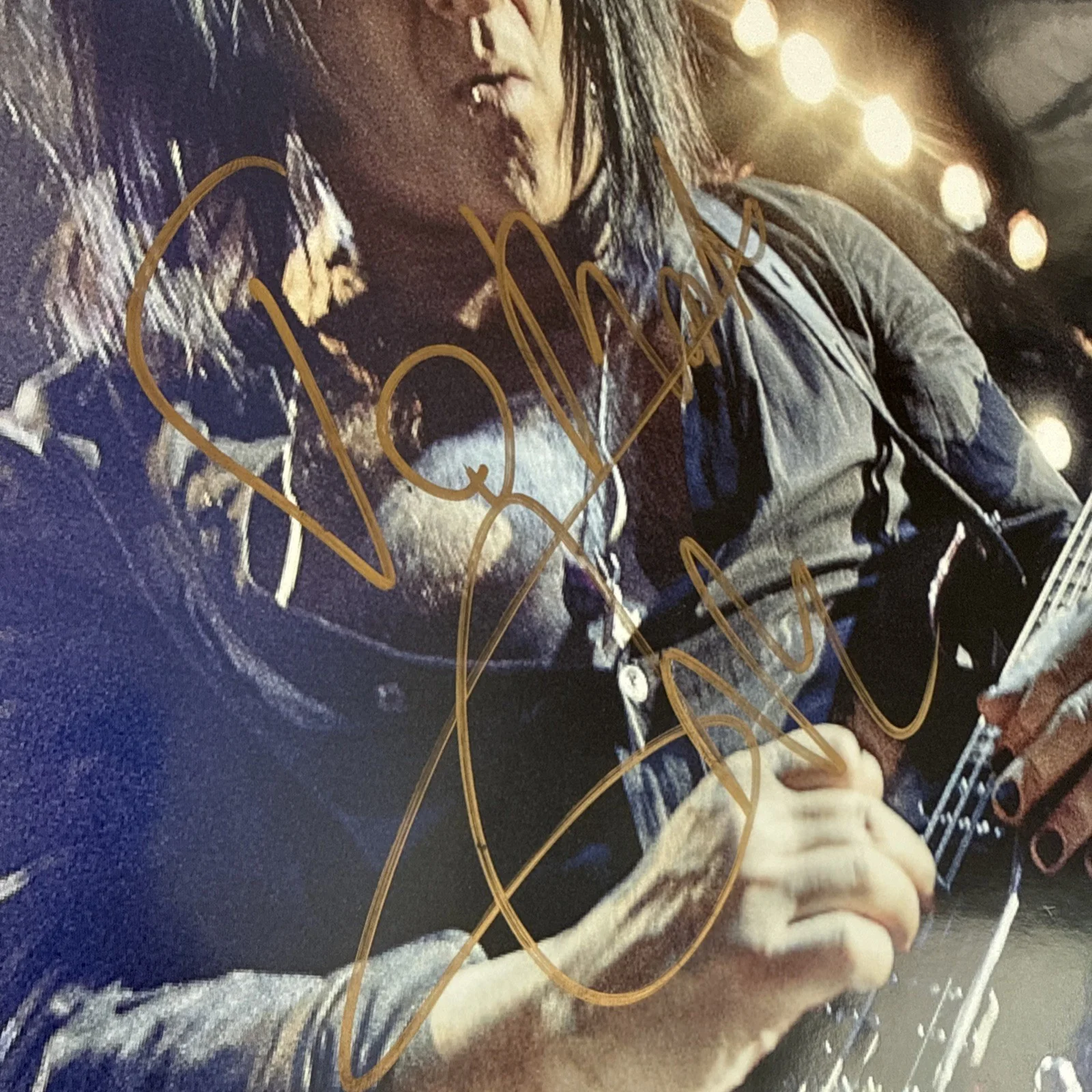Steve Stevens Signed Poster Guitar Billy Idol Top Gun 80s Metal Rock, изображение 2