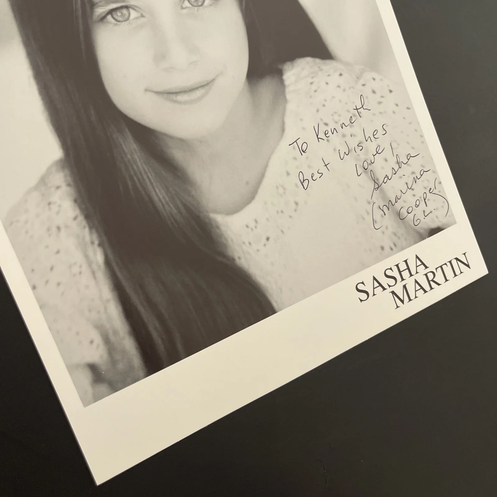 SASHA MARTIN: Signed Original Celebrity Photo 8 x 10” / KSK, изображение 4