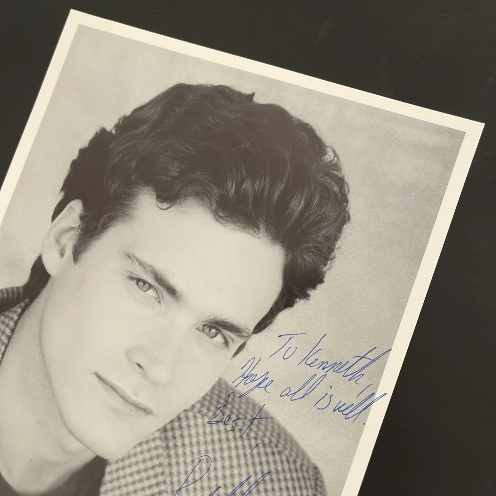 RANDALL BATINKOFF: Hand Signed Original Celebrity Photo 8 x 10” / KSK, изображение 3
