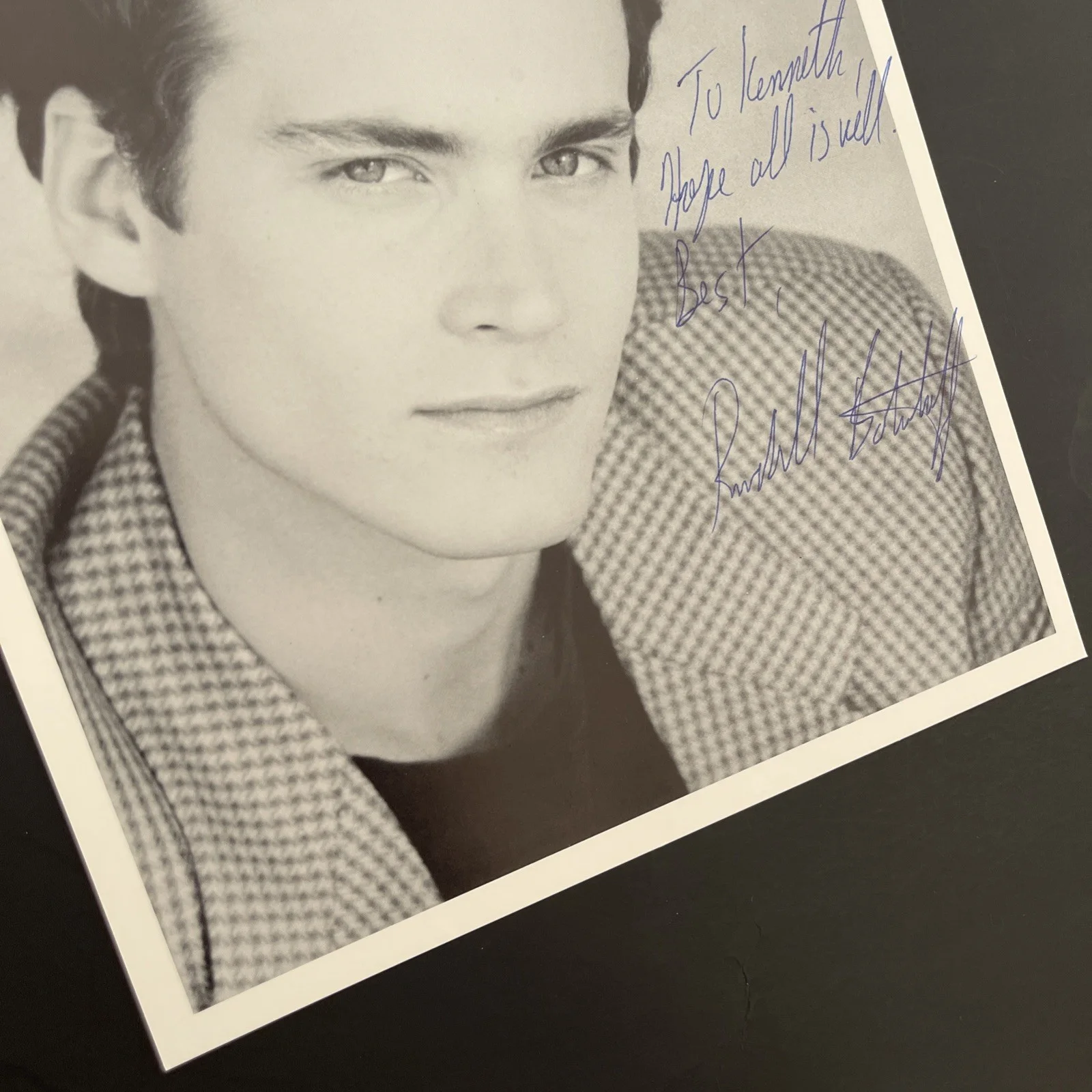 RANDALL BATINKOFF: Hand Signed Original Celebrity Photo 8 x 10” / KSK, изображение 4