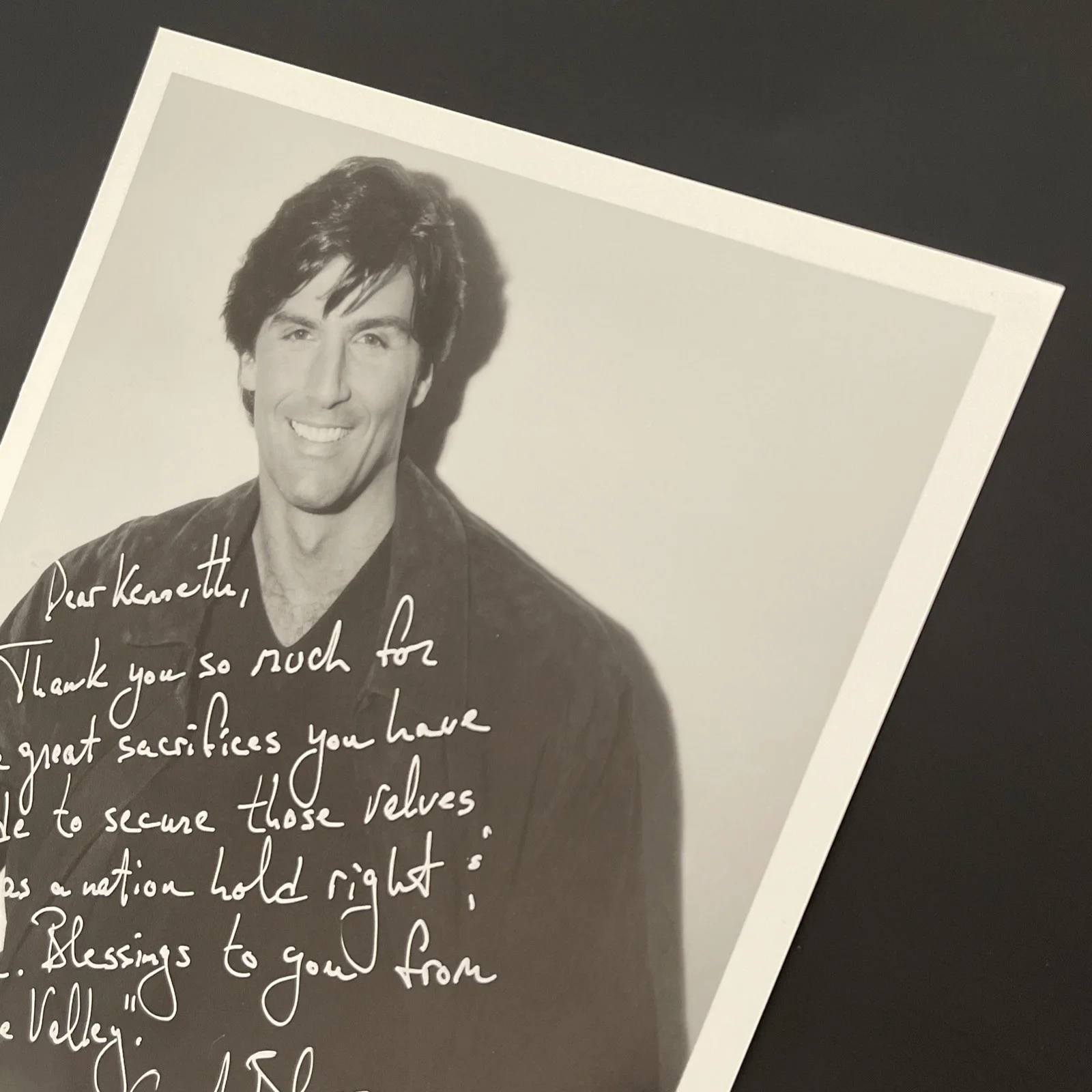 VINCENT IRIZARRY Guiding Light: Signed Original Celebrity Photo 8 x 10” / KSK, изображение 3