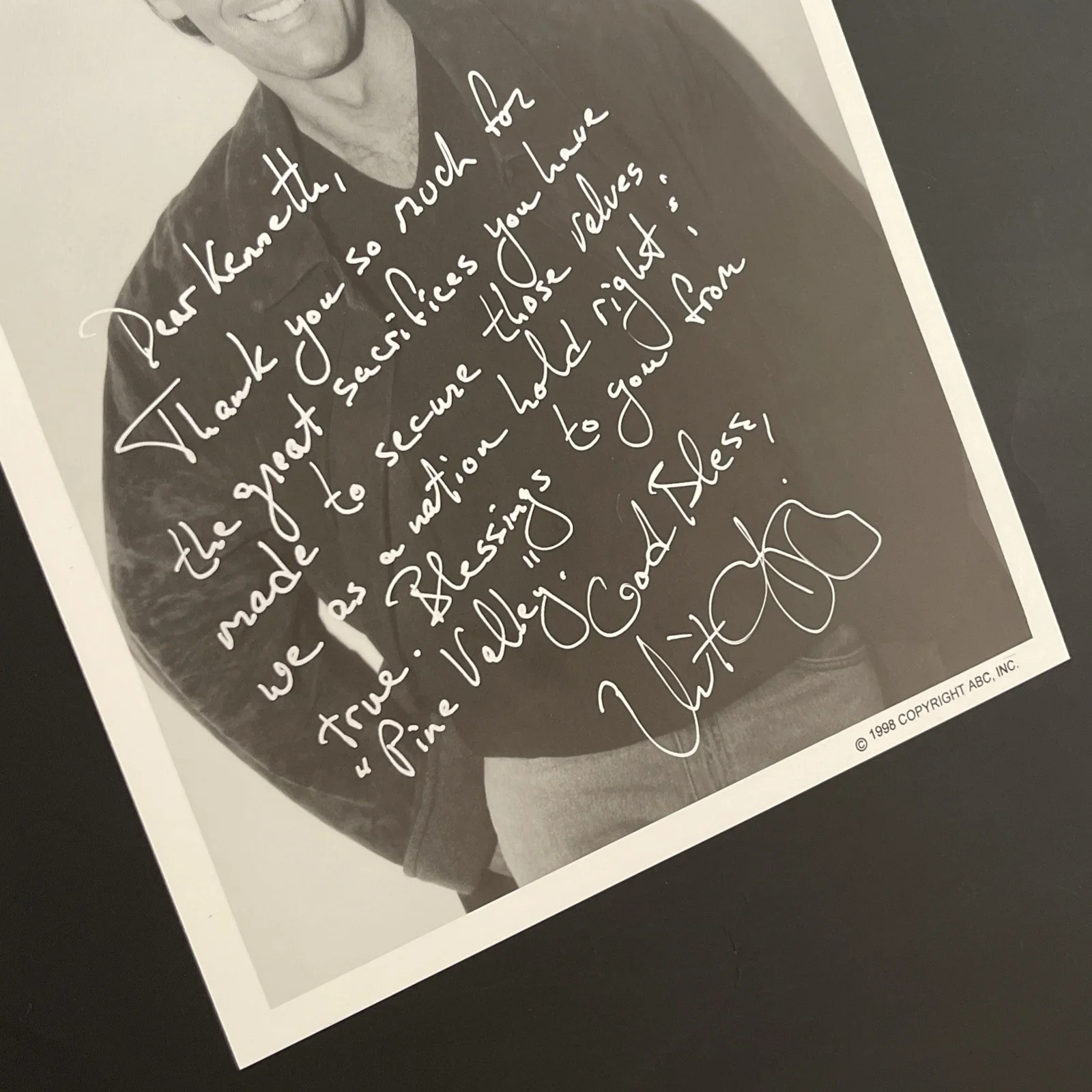 VINCENT IRIZARRY Guiding Light: Signed Original Celebrity Photo 8 x 10” / KSK, изображение 4