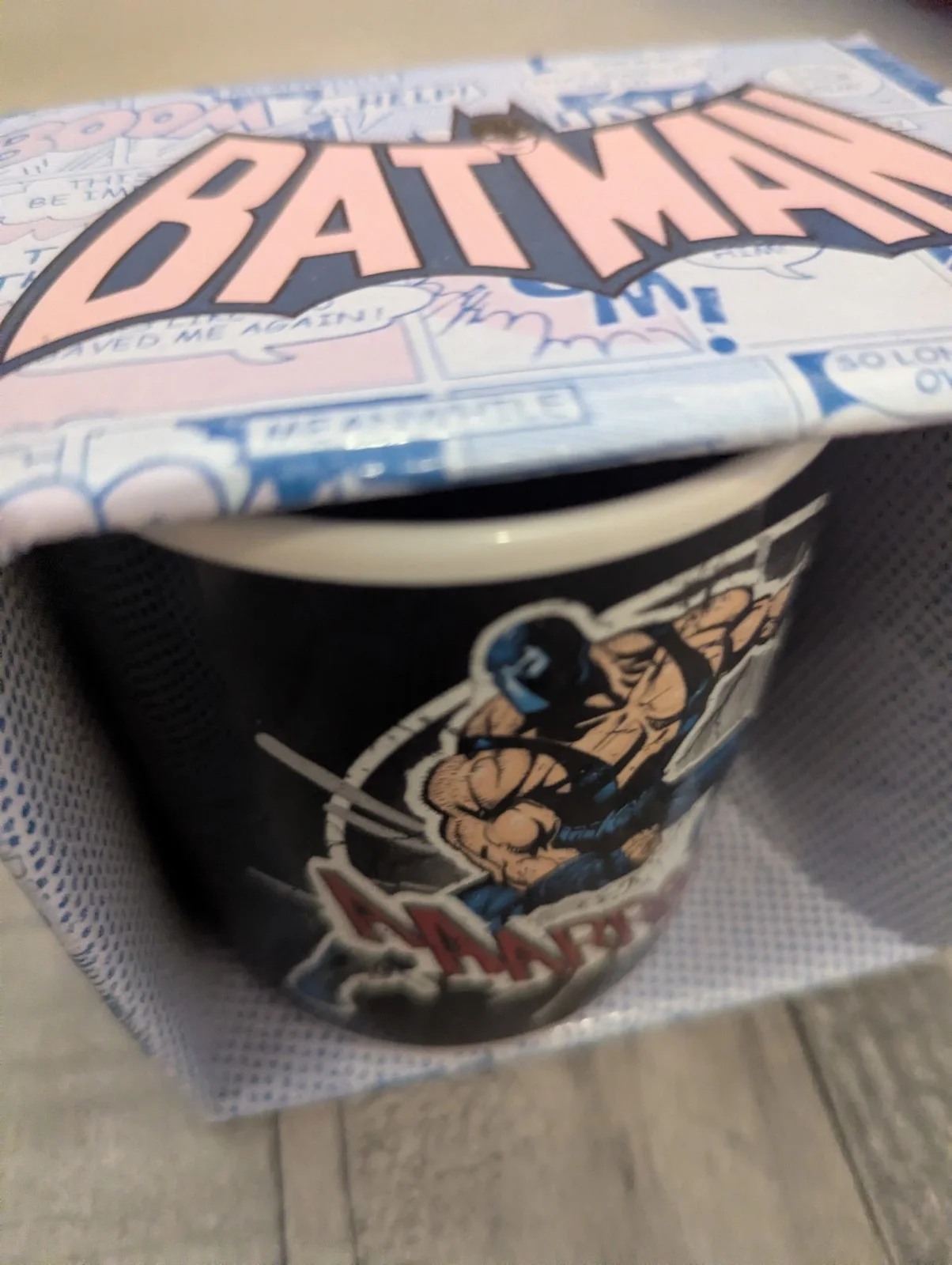 Batman Bane Mug Official DC Comics - New In Box unused collectible, image 2