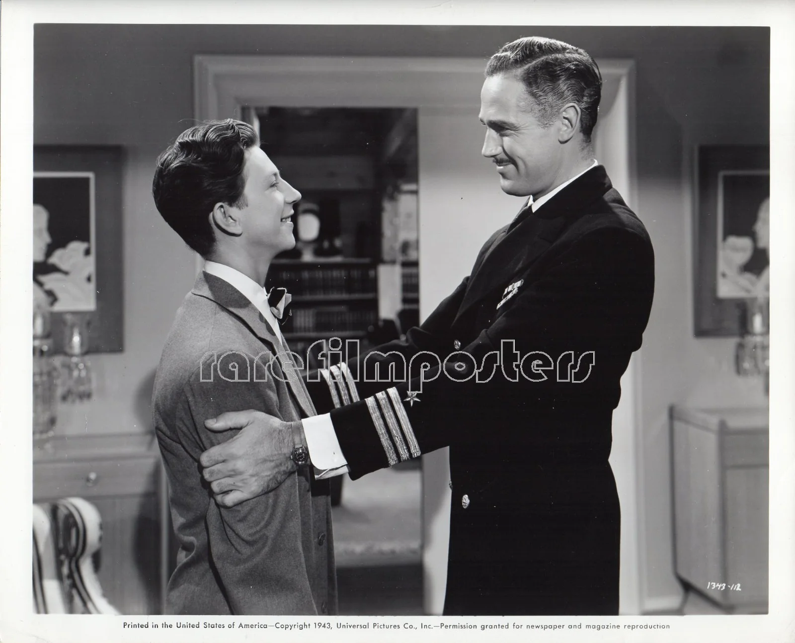 A CHIP OFF THE OLD BLOCK 1944 Donald O'Connor, Patric Knowles 4 10x8 STILLS, image 2