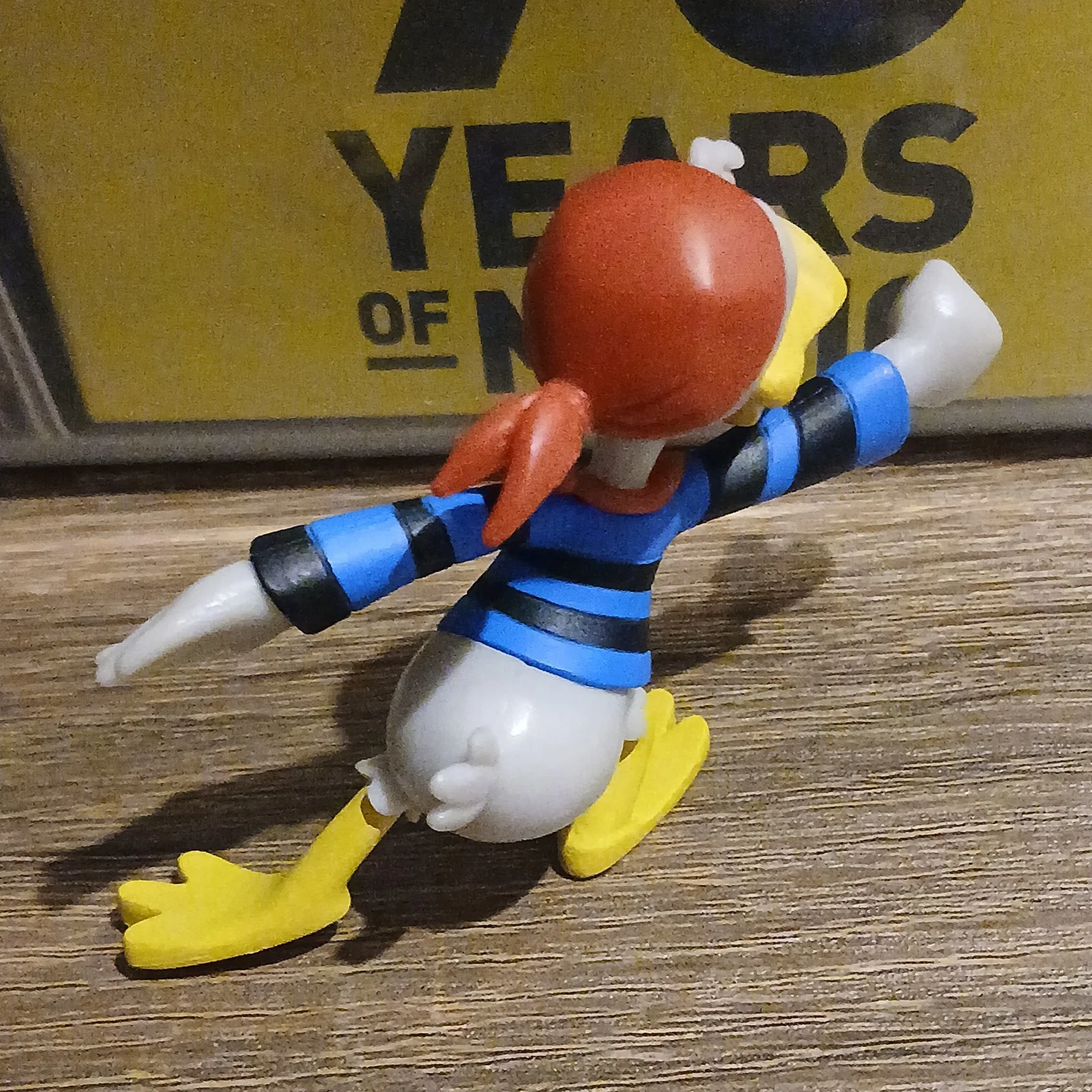 Disney - Daffy Duck Pirate Mini little Figure Toy Disneyland item Character fame, изображение 3