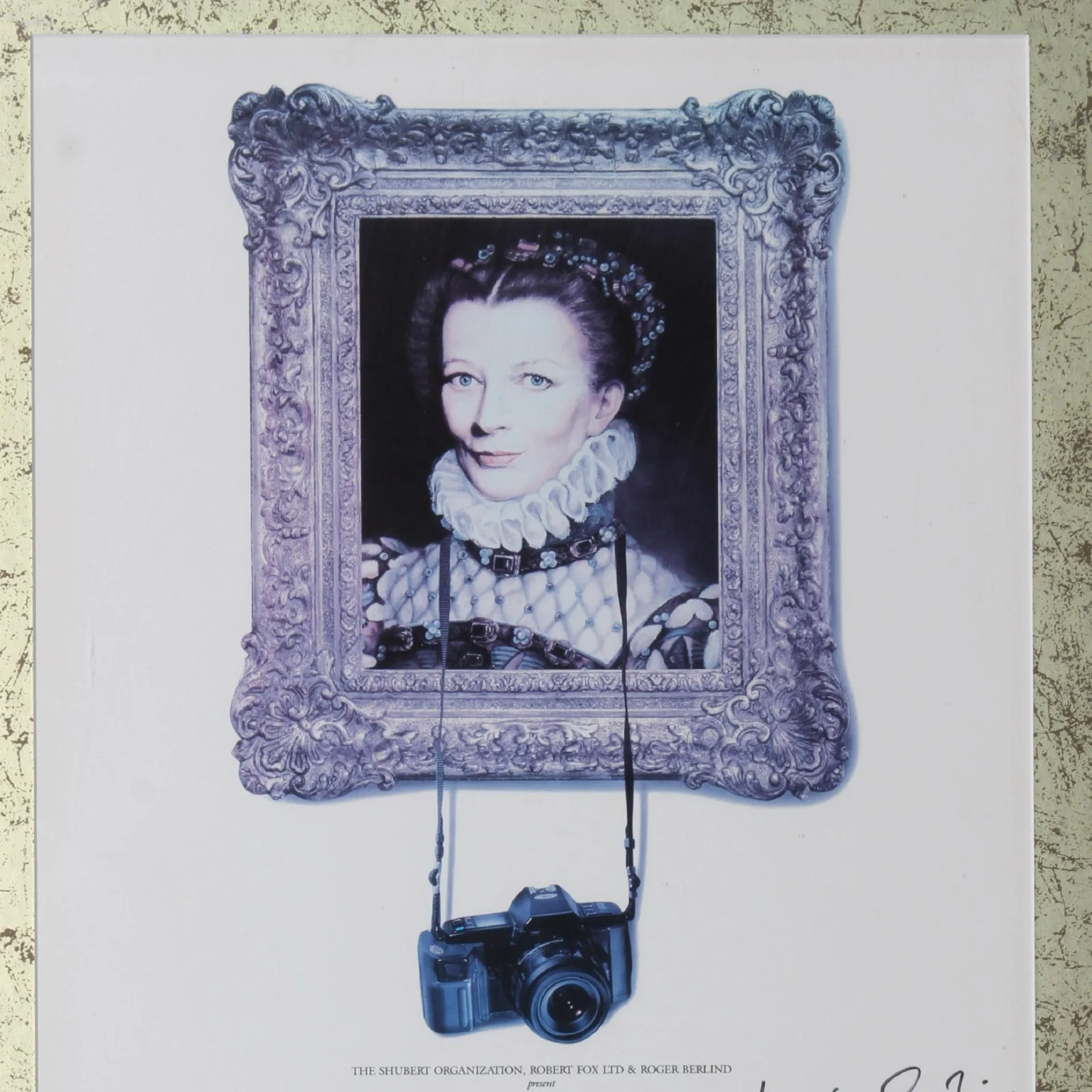 "Lettice & Lovage" Autographed Broadway Poster Maggie Smith and Main Cast 1990, изображение 3