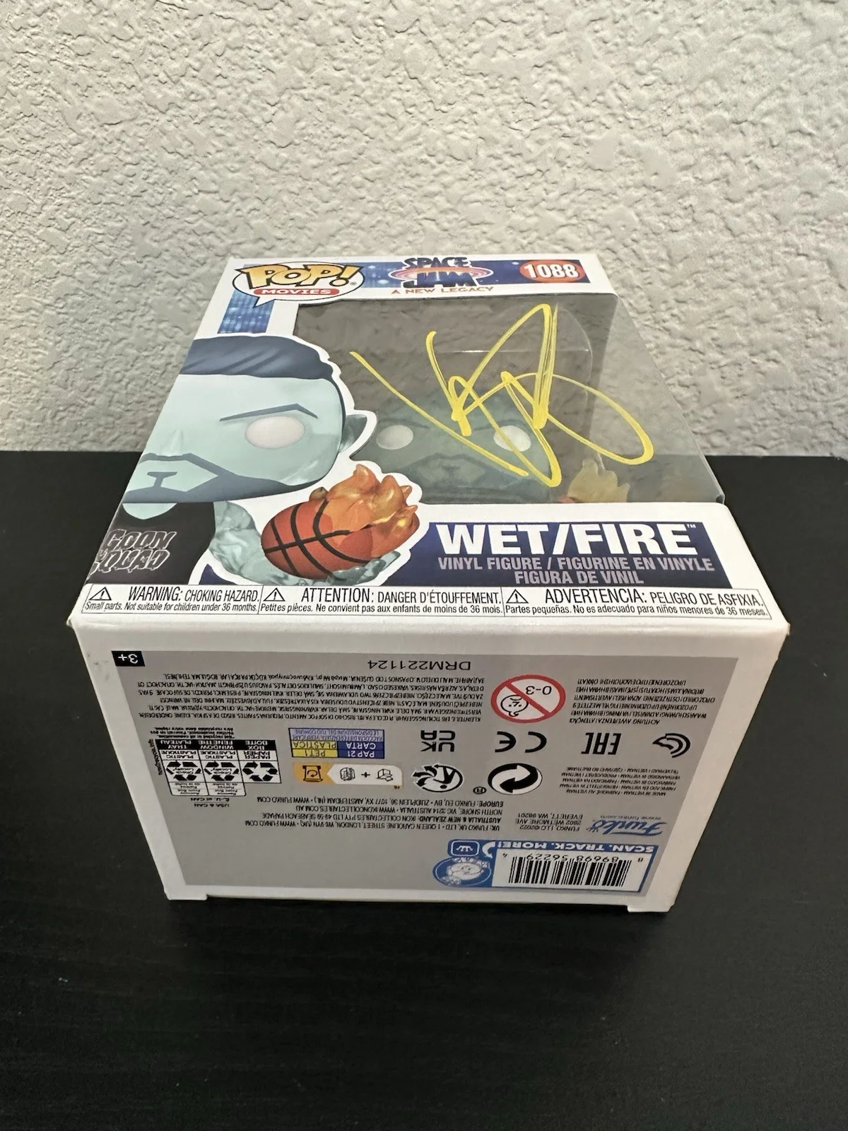 Klay Thompson — RARE: Klay Thompson Signed Autographed Funko POP! Space Jam Wet/Fire With JSA, image 5