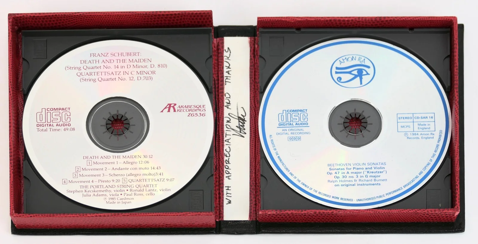 Death and the Maiden - Signed Fine Custom Binding Opening Night Gift, image 3