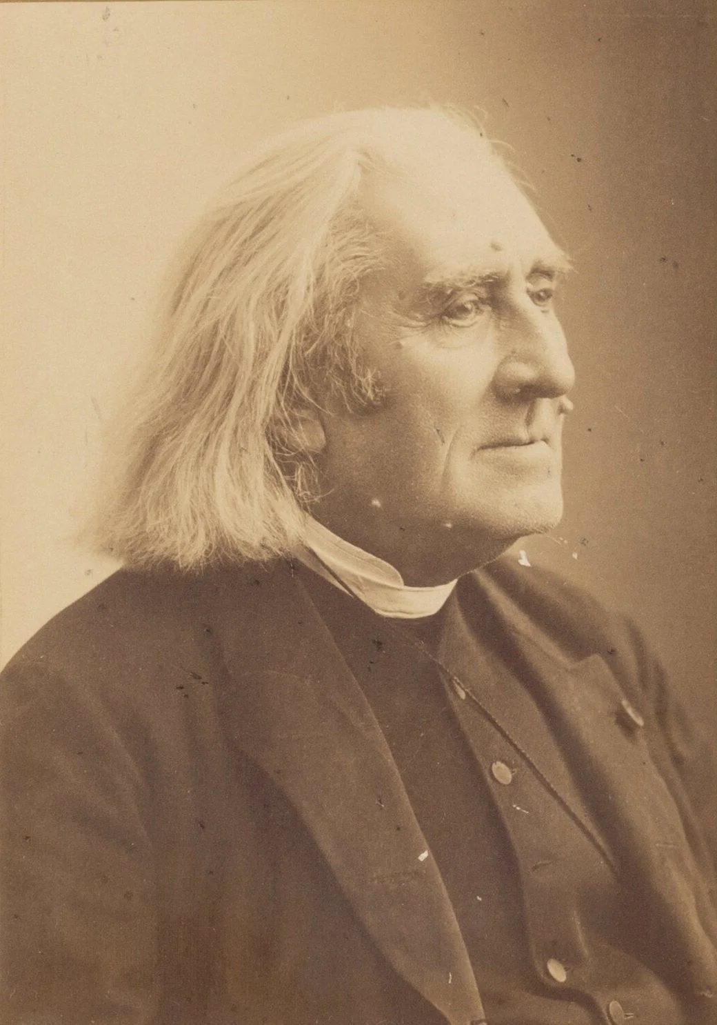 LISZT, Franz. (1811–1886): Signed Cabinet Card Photograph, изображение 3