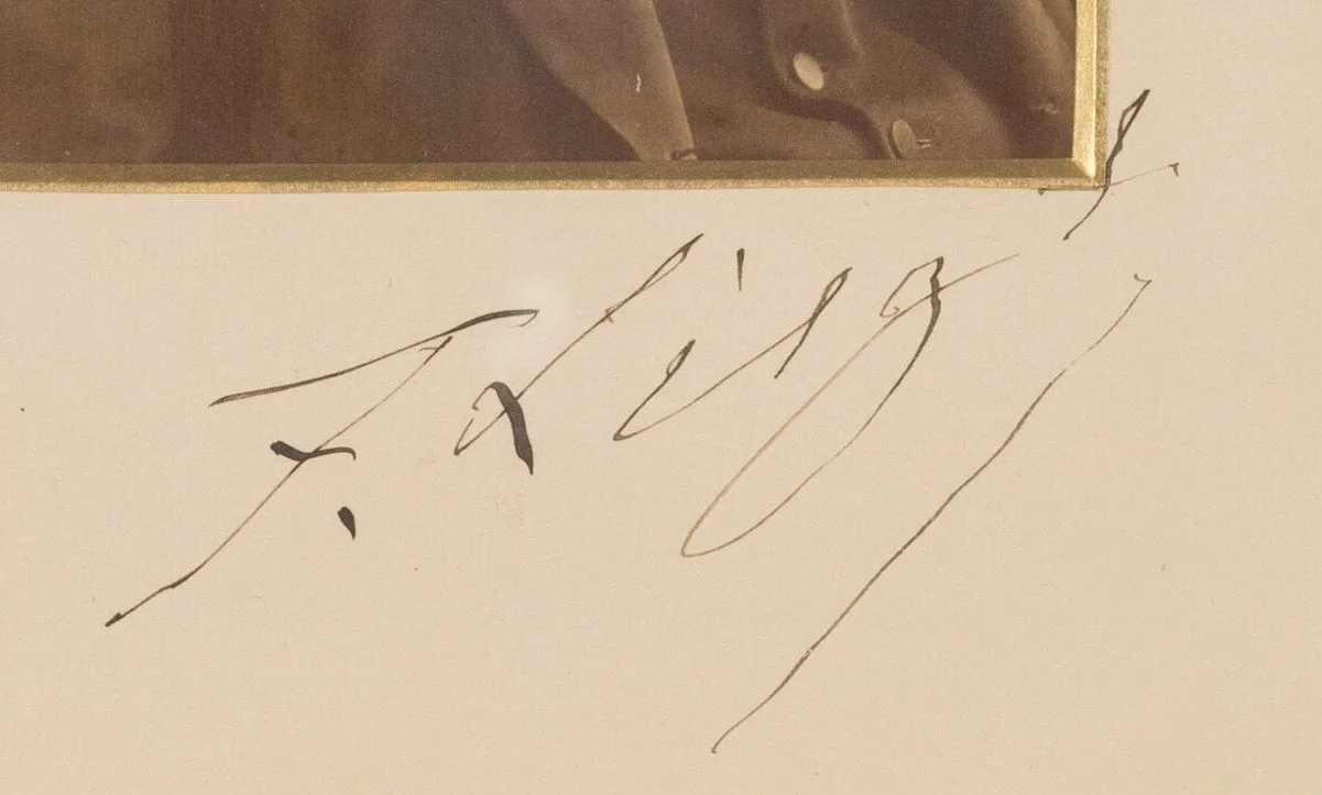 LISZT, Franz. (1811–1886): Signed Cabinet Card Photograph, изображение 4