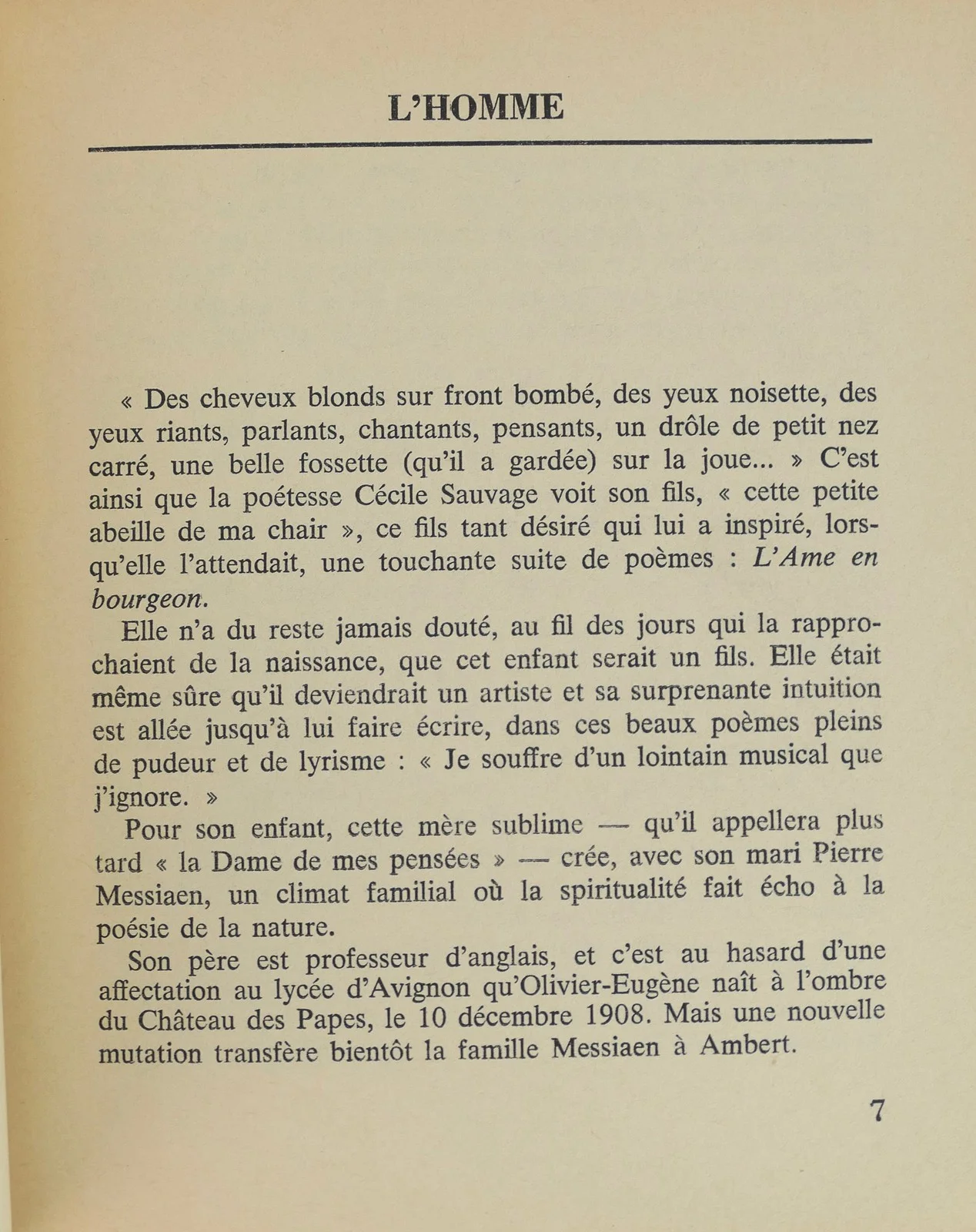 MESSIAEN, Olivier. (1908–1992) [Mari, Pierrette. (b. 1929)]: SIGNED BOOK, image 5
