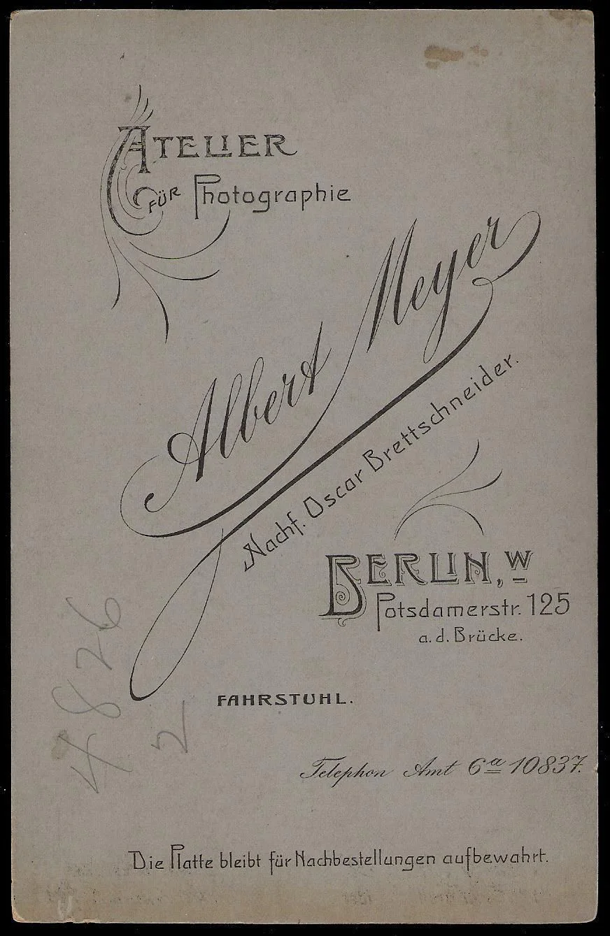 YSAYE, Eugene. (1858–1931): Signed Cabinet Photograph with Violin, изображение 2