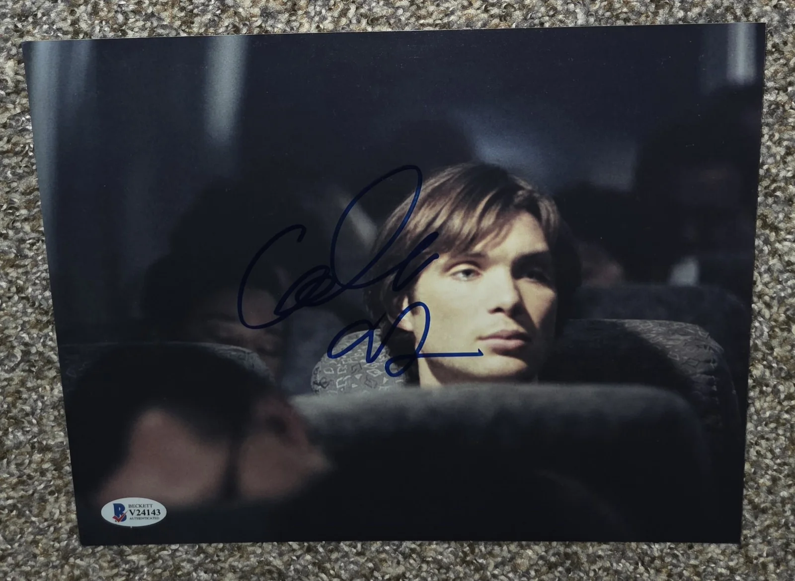 CILLIAN MURPHY 8x10 Autograph Peaky Blinders Red Eye Oppenheimer BAS Beckett, image 3