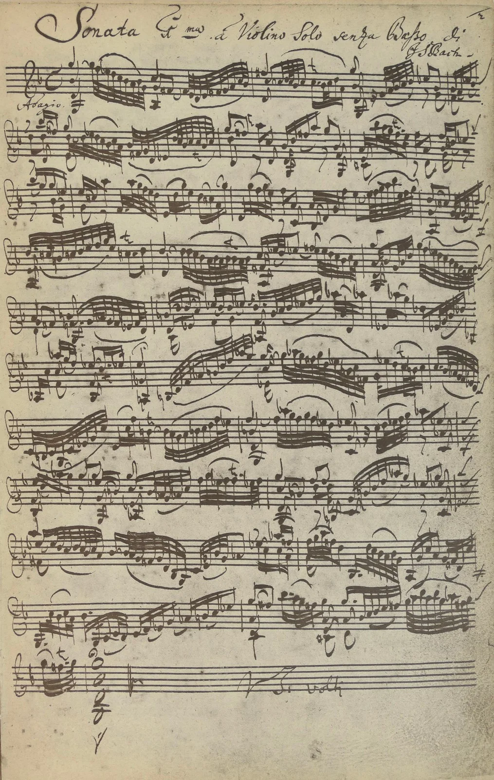 J.S. BACH "Sei solo a violino" - EX-RICCI, image 3