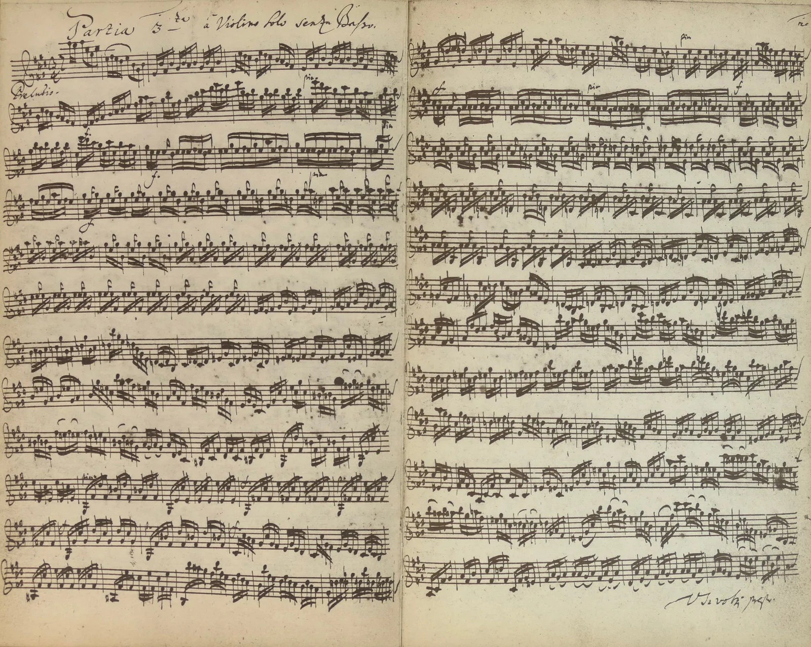 J.S. BACH "Sei solo a violino" - EX-RICCI, image 4